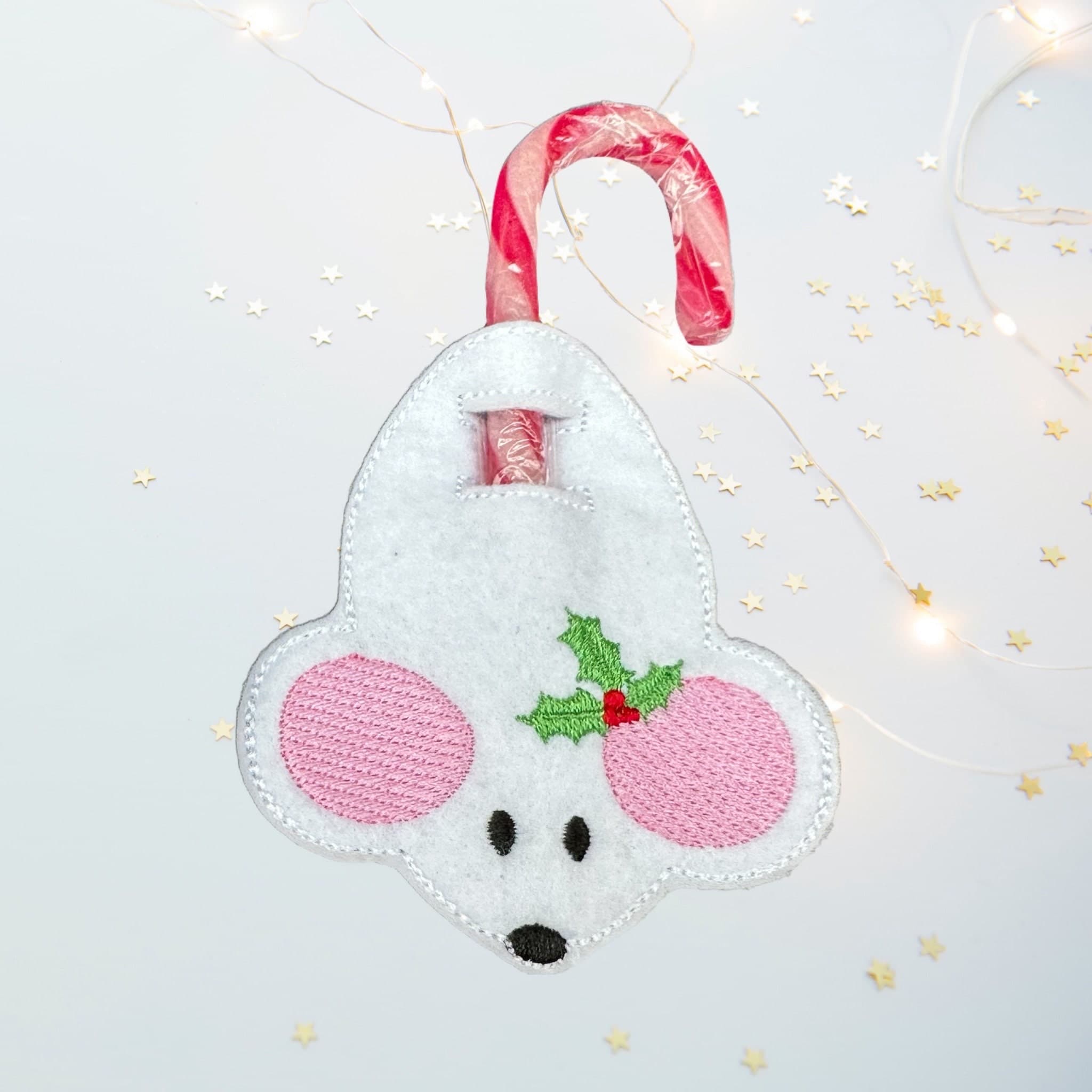 Christmas Mouse Candy Cane Holder — image 3
