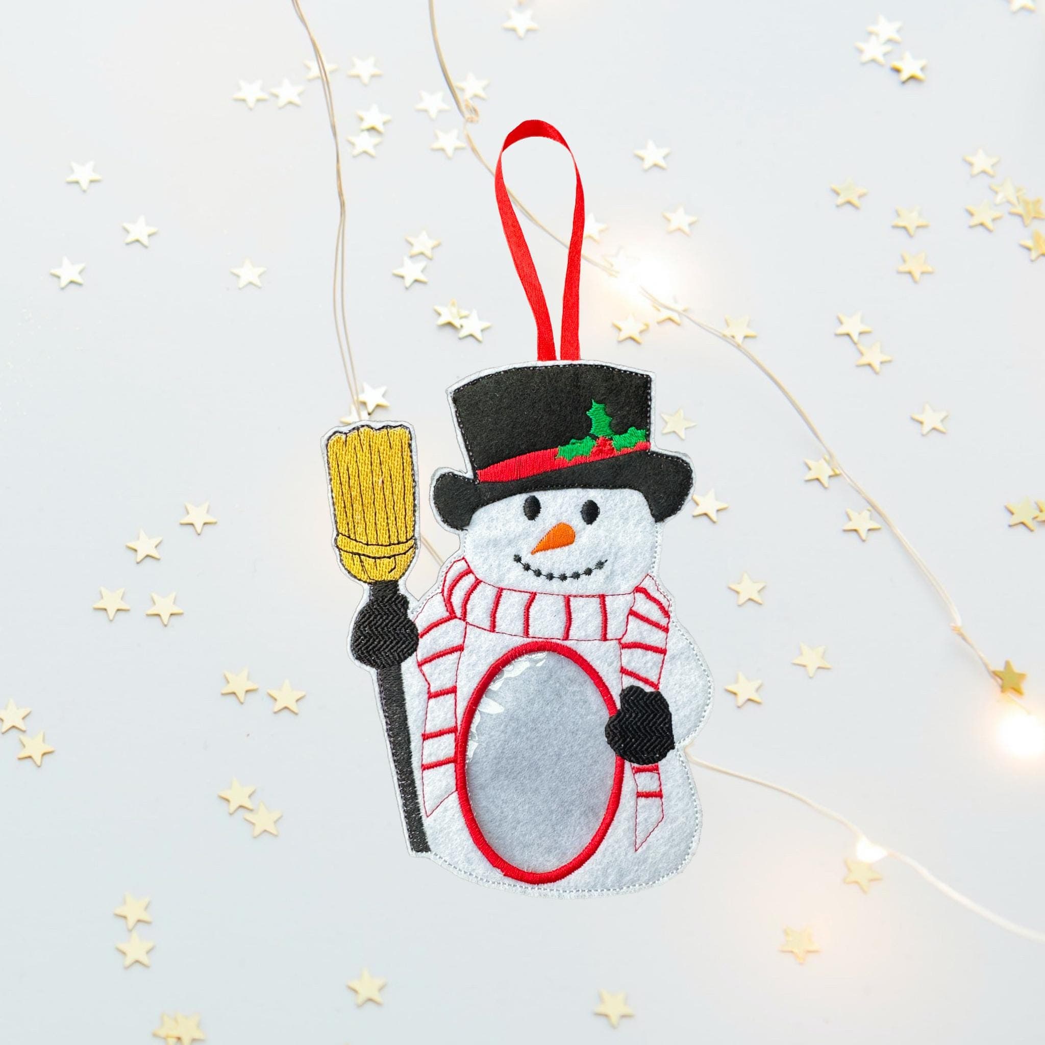Snowman Felt Treat Bag – Christmas Sweet Holder