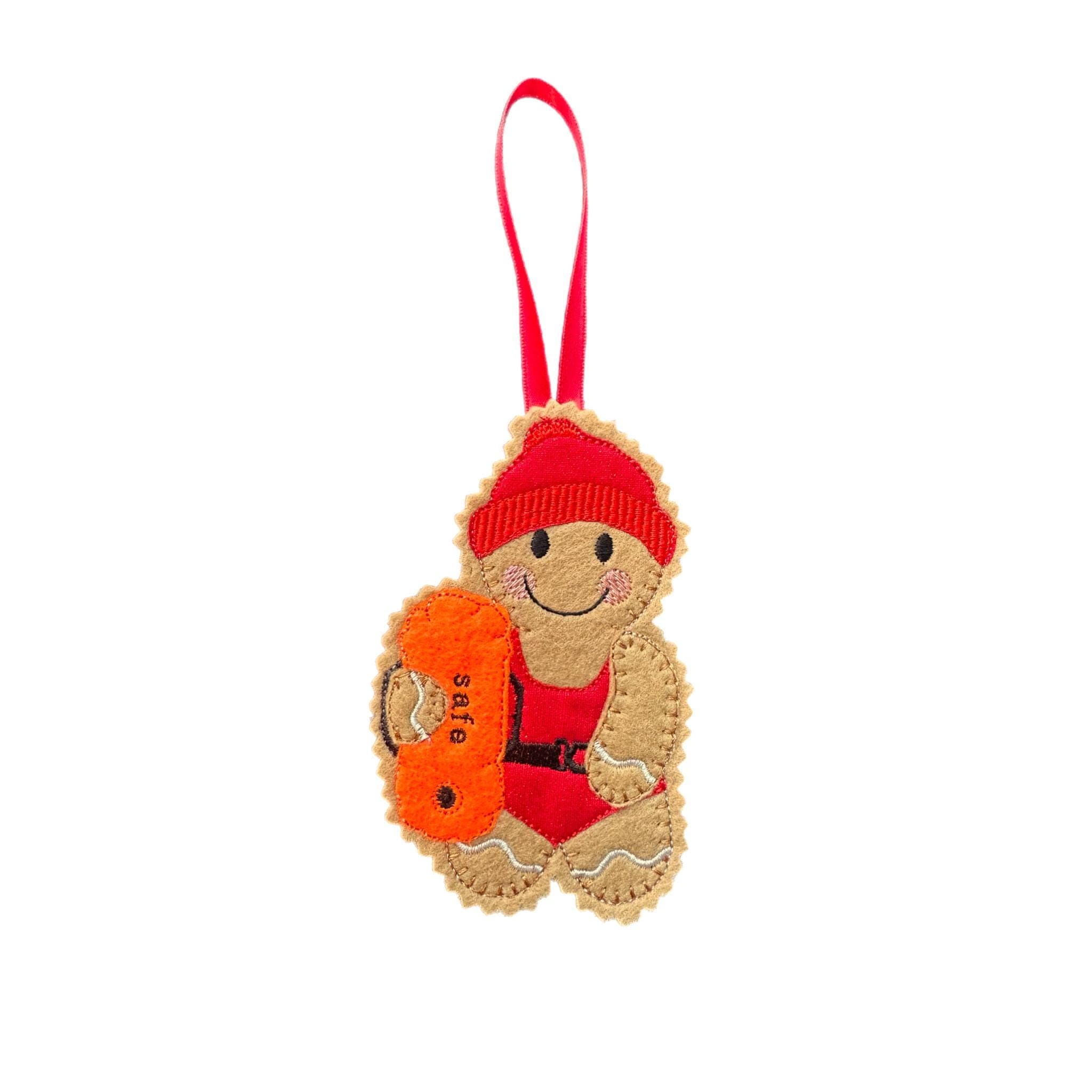 Wild Swimmer Gingerbread Felt Decorations — image 5