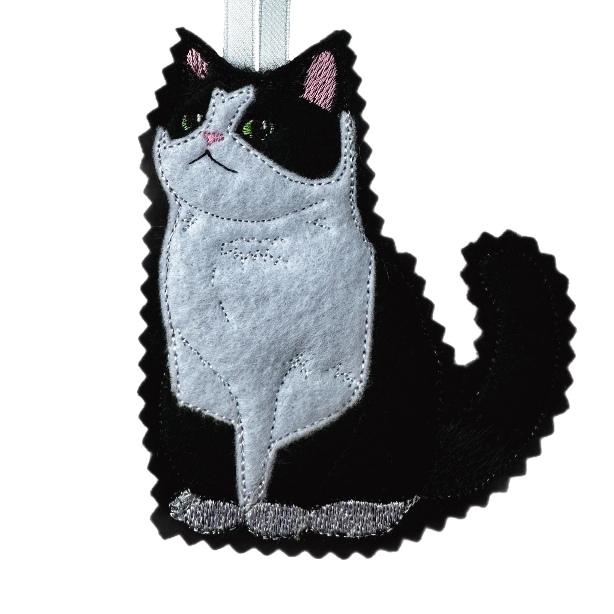 Cat Felt Hanging Decoration - Cat lover GIft — image 4
