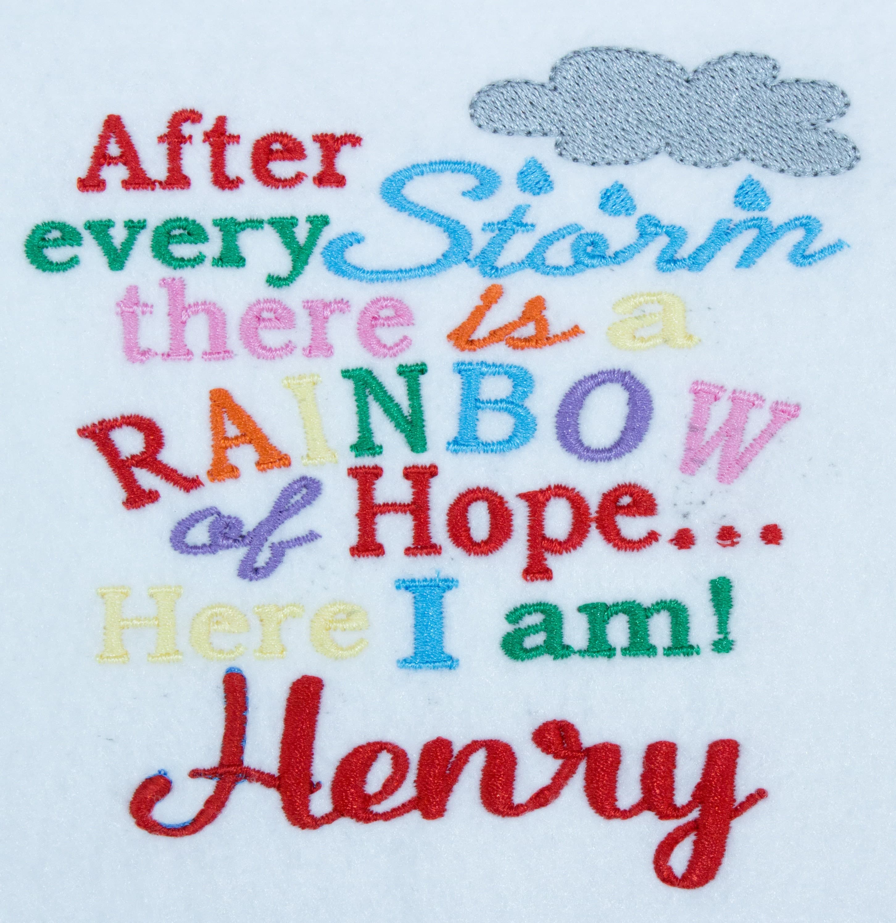 Personalized Embroidered Teddy Bear, Custom Stuffed Animal Keepsake — image 5