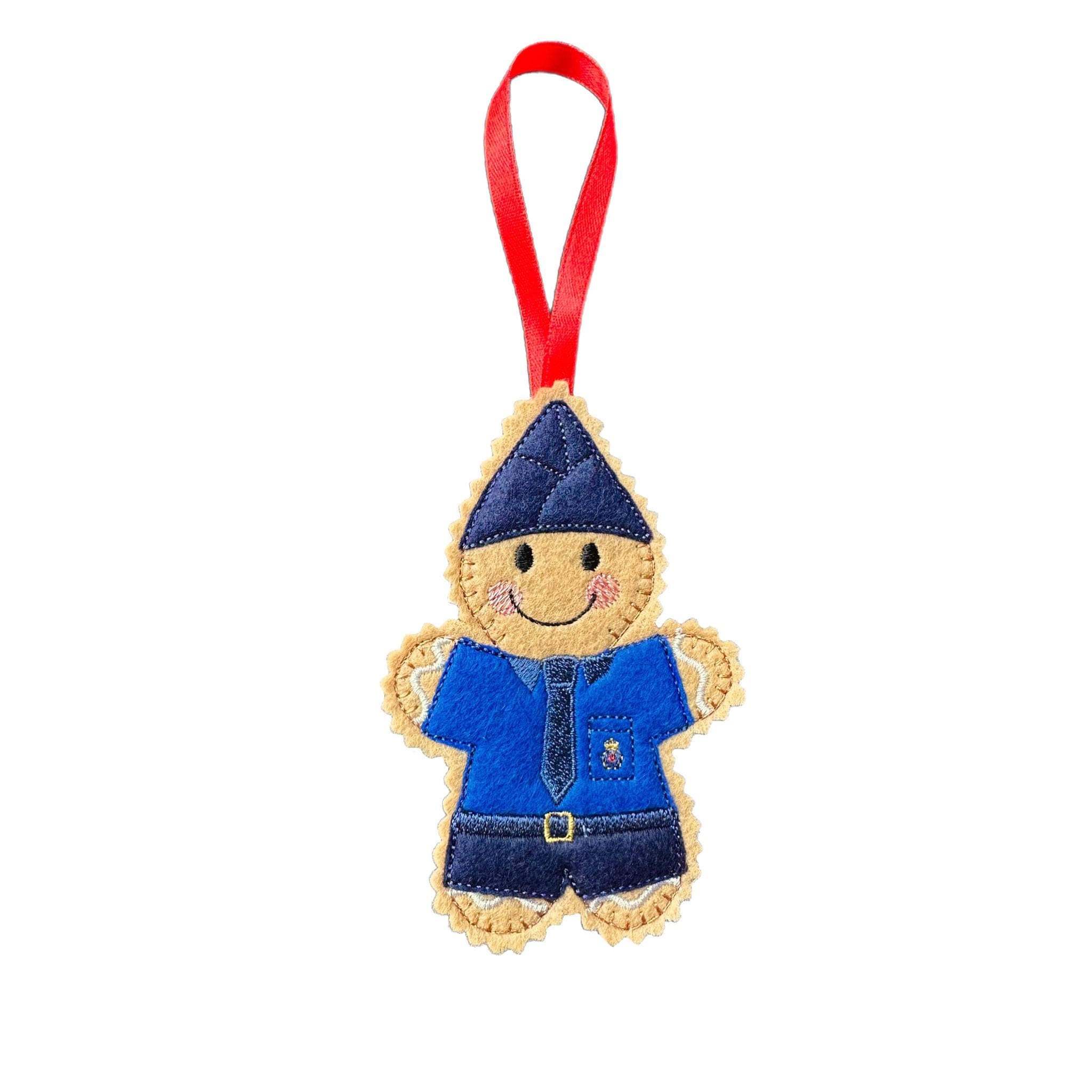 Boy's Brigade Gingerbread Felt Decoration