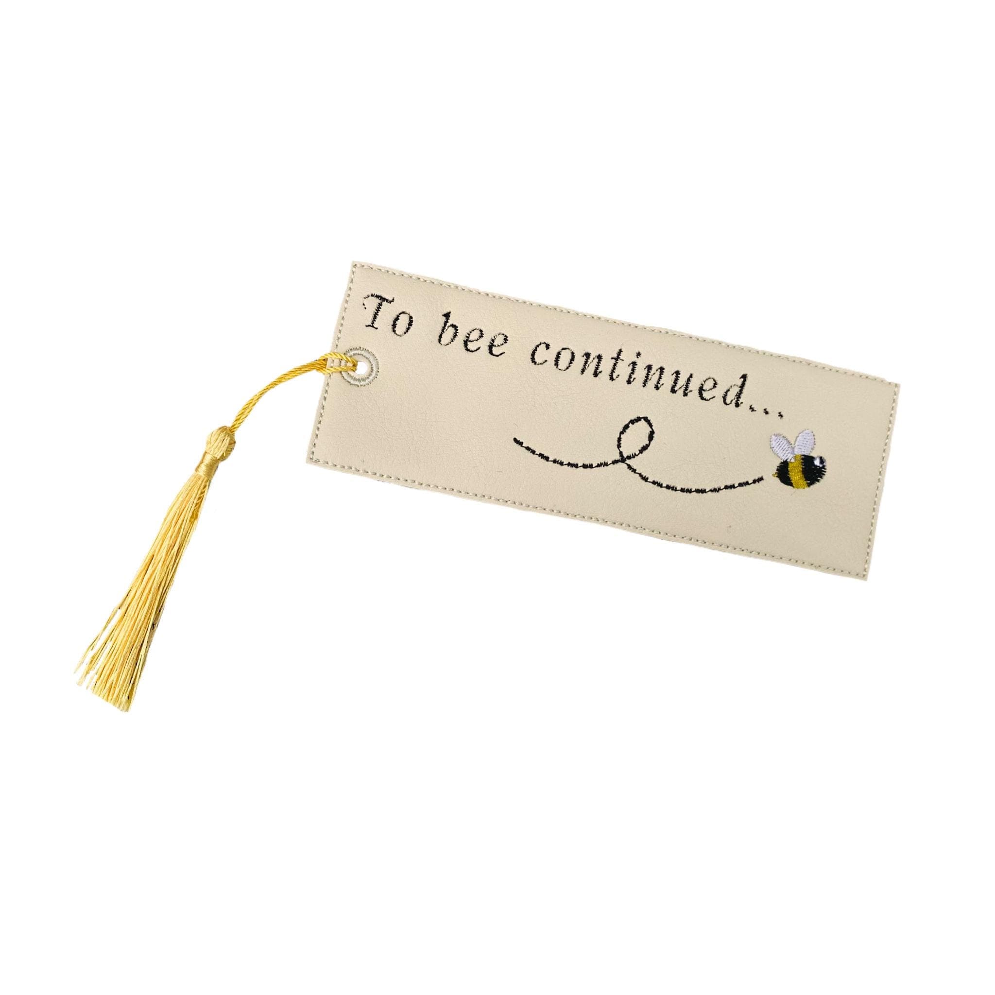 To Bee Continued Bookmark — image 2
