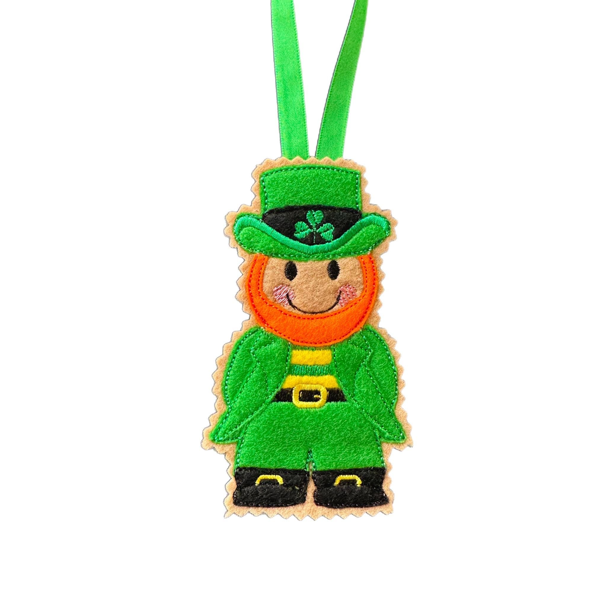 Leprechaun Felt Ornament: St. Patrick's Day Decoration