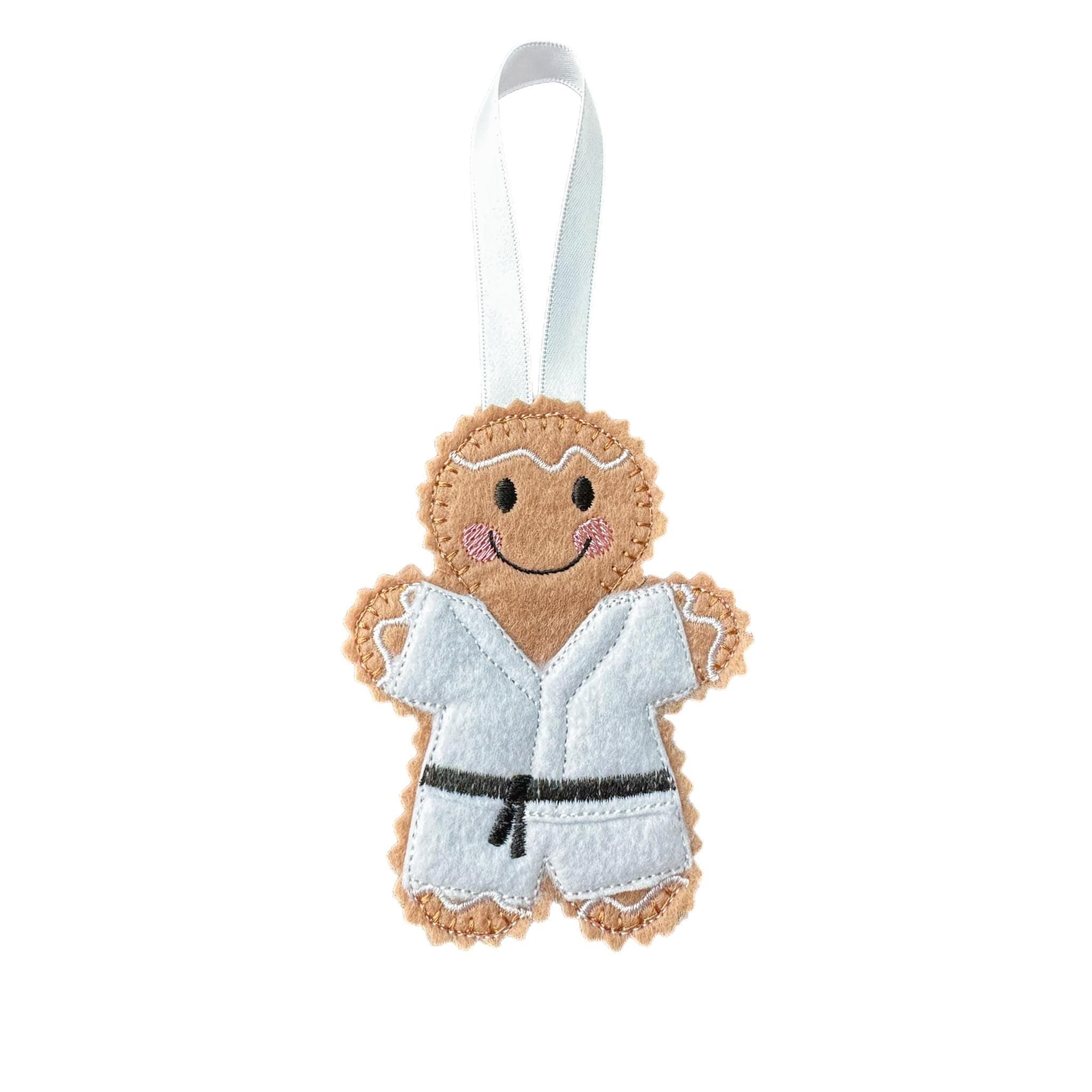 Marital Arts Gingerbread Man Felt Hanging Decoration — image 5