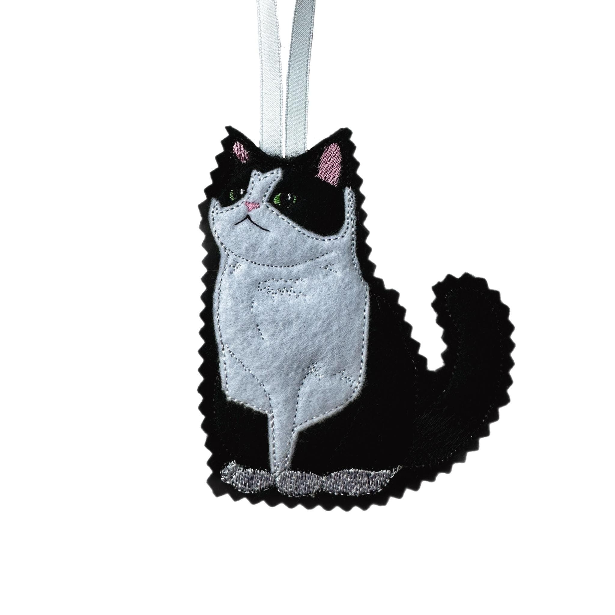 Cat Felt Hanging Decoration - Cat lover GIft — image 6