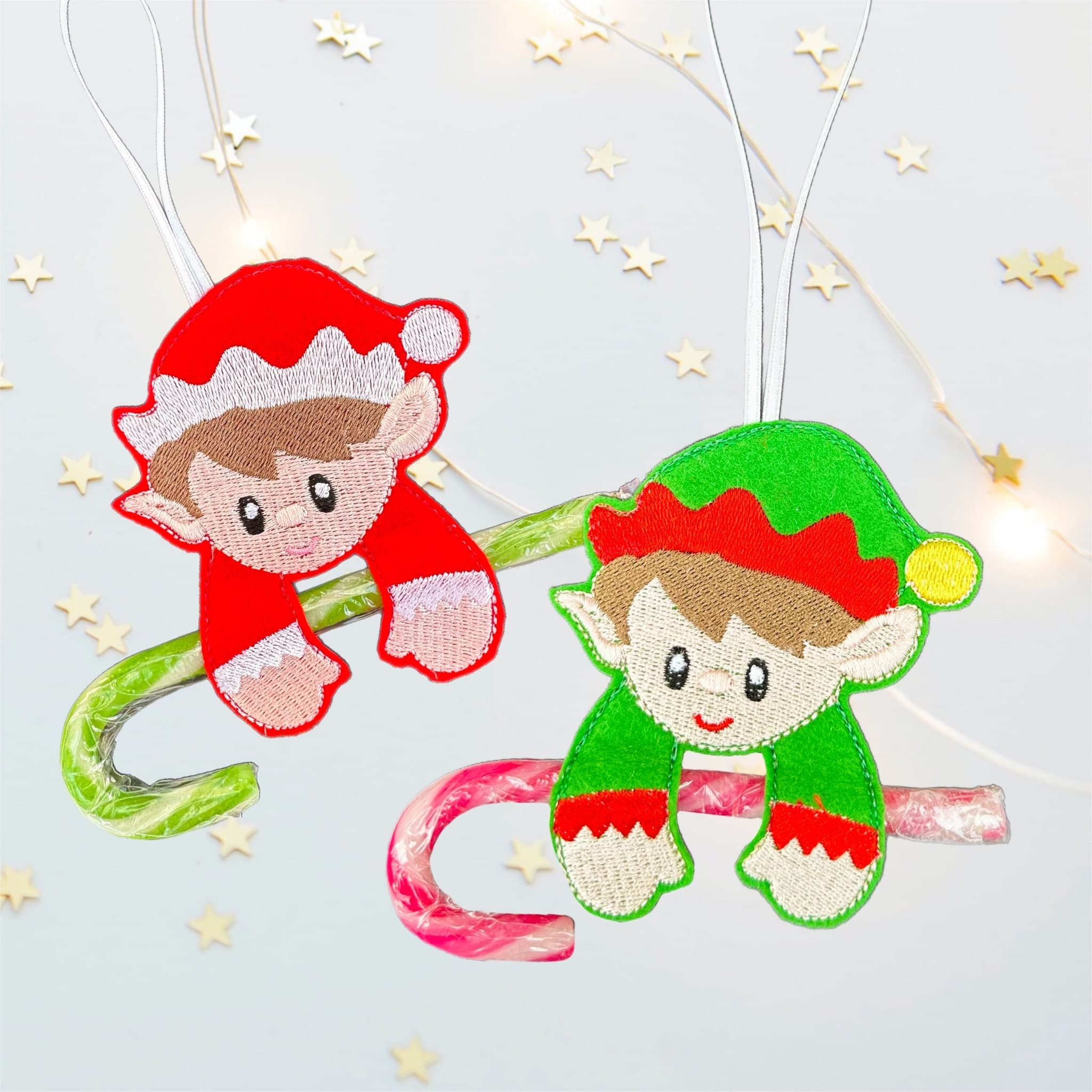 Elf Candy Cane Holder