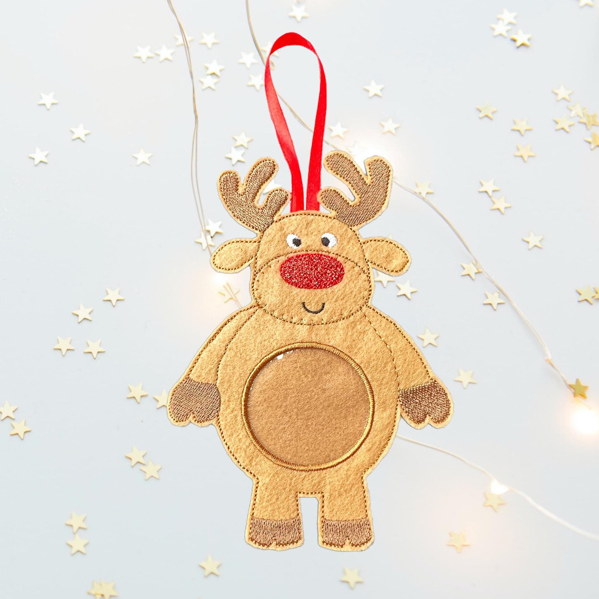 Reindeer Felt Treat Bag – Christmas Sweet Holder