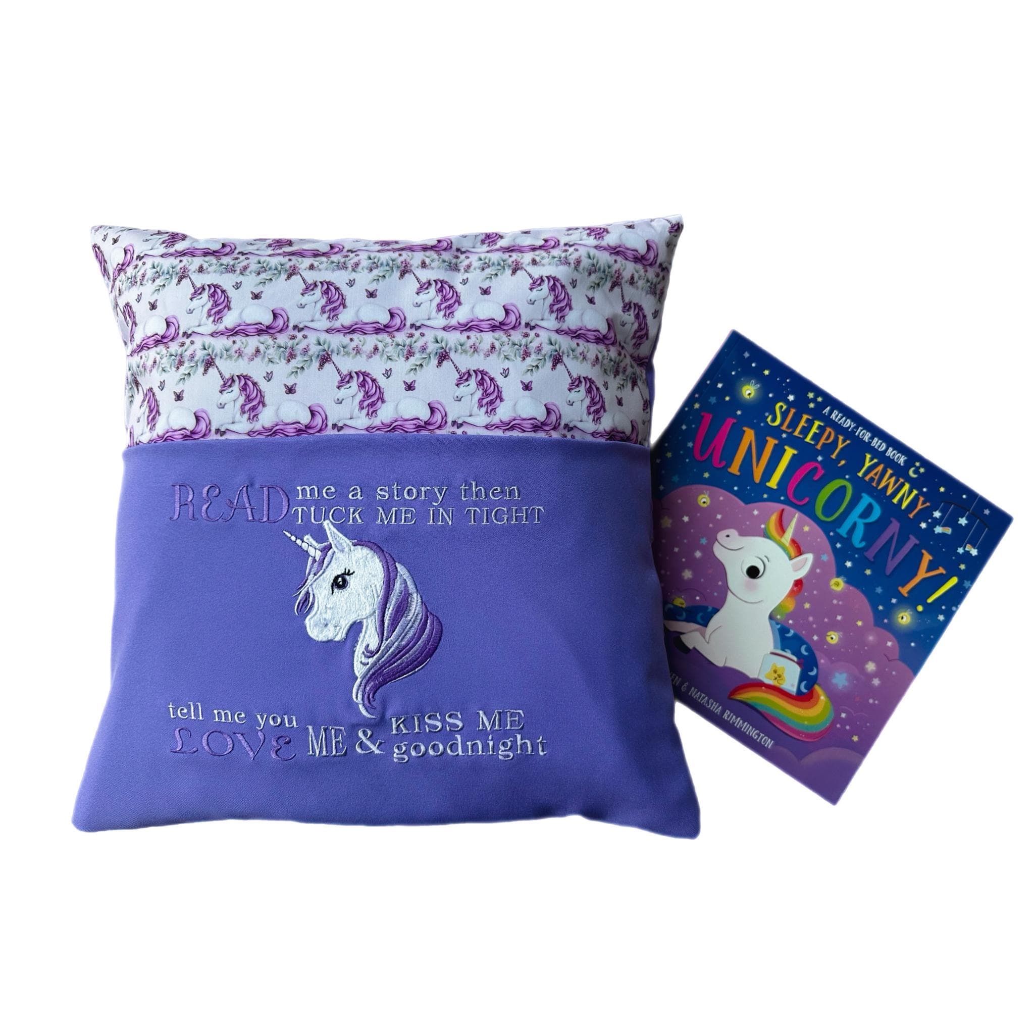 Unicorn Reading Pillow / Book Cushion — image 6