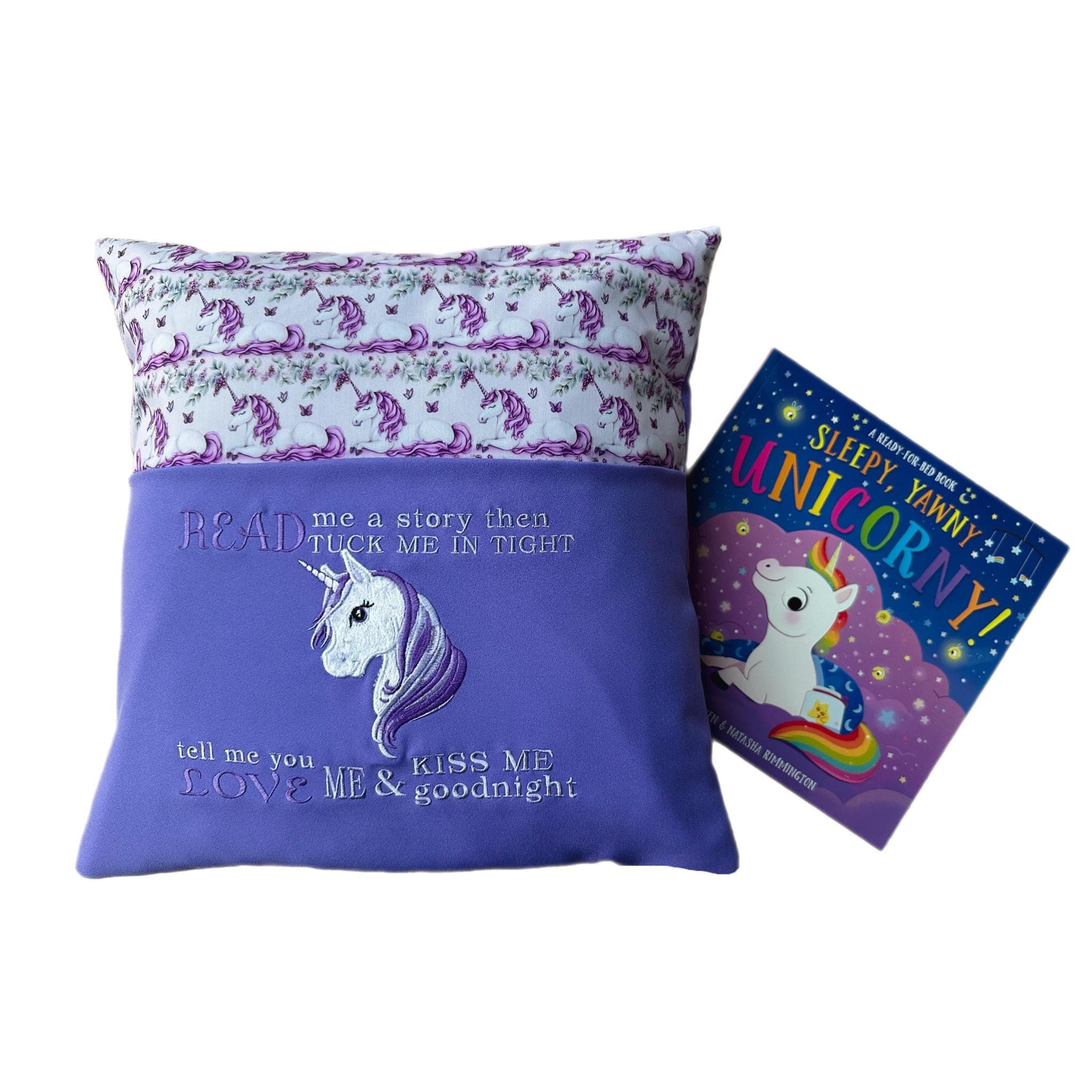 Unicorn Reading Pillow / Book Cushion — image 7