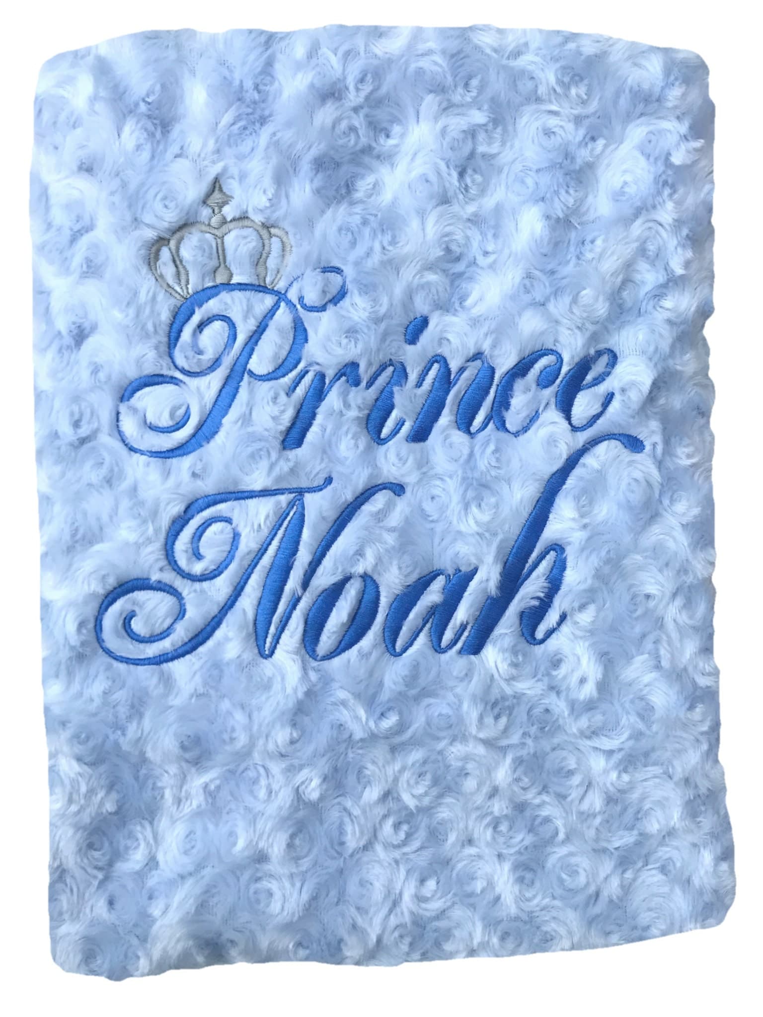 Blue Prince Personalised Blanket / Throw