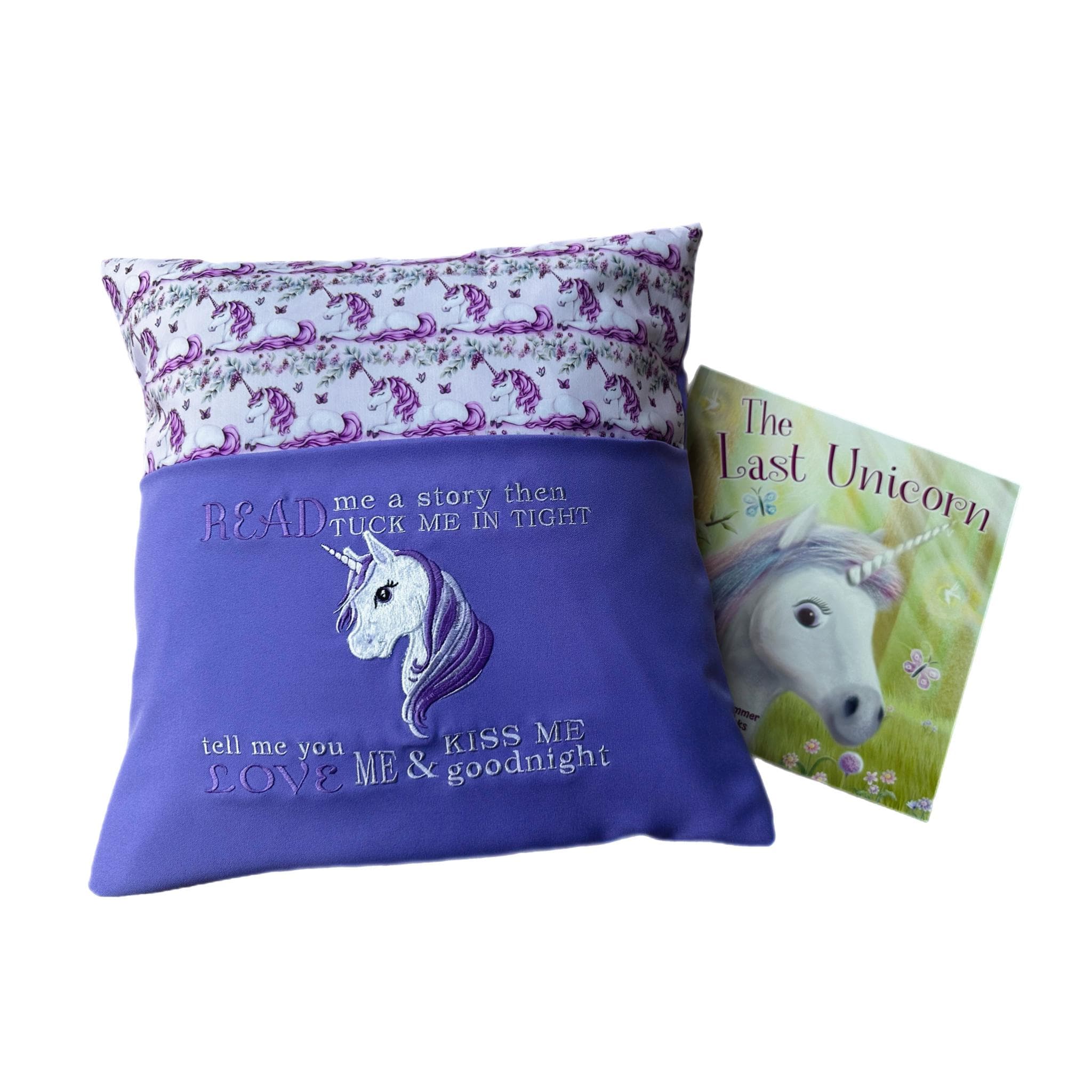 Unicorn Reading Pillow / Book Cushion — image 2
