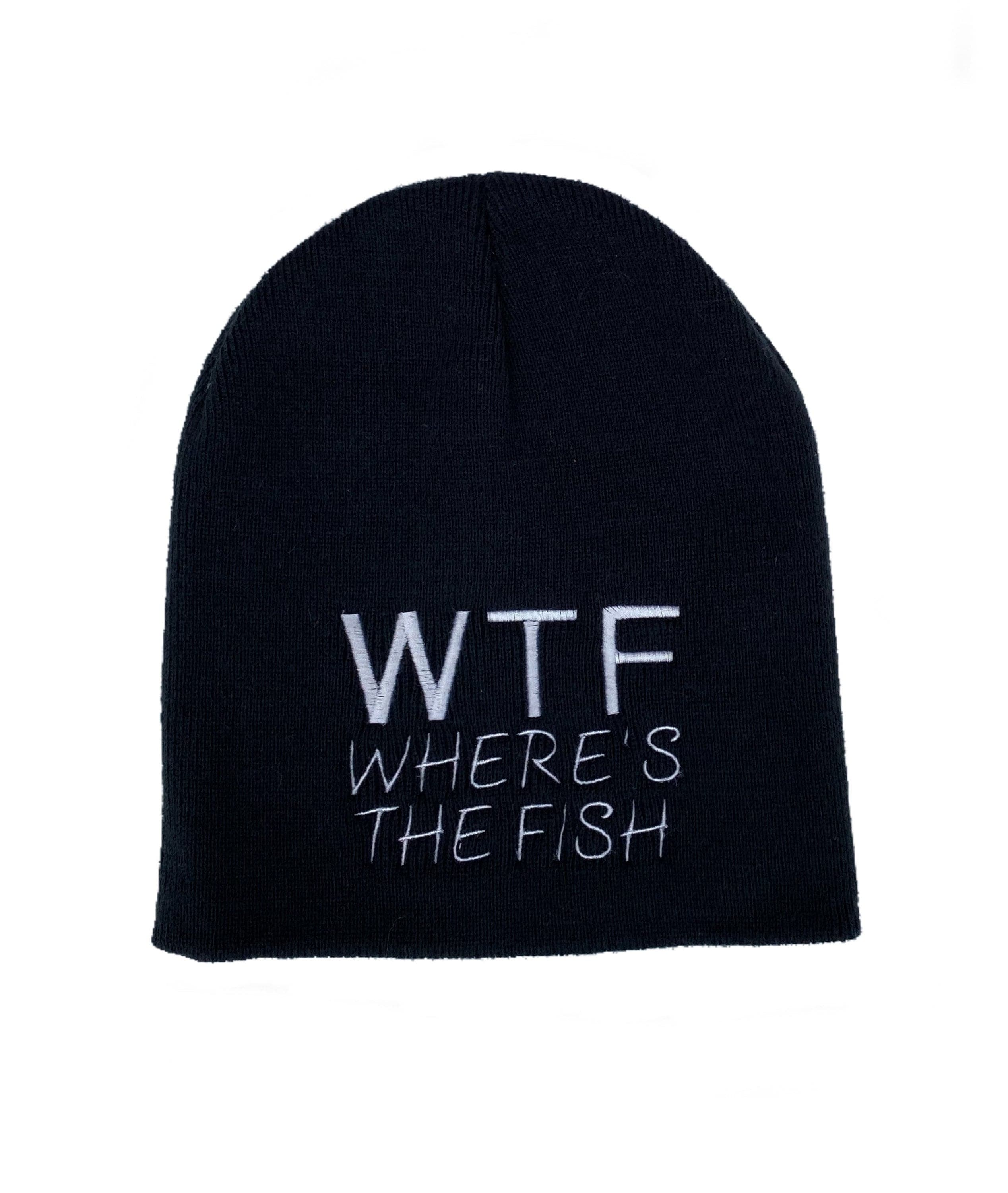 Novelty quote Wheres the fish Joke Beanie Hat — image 2