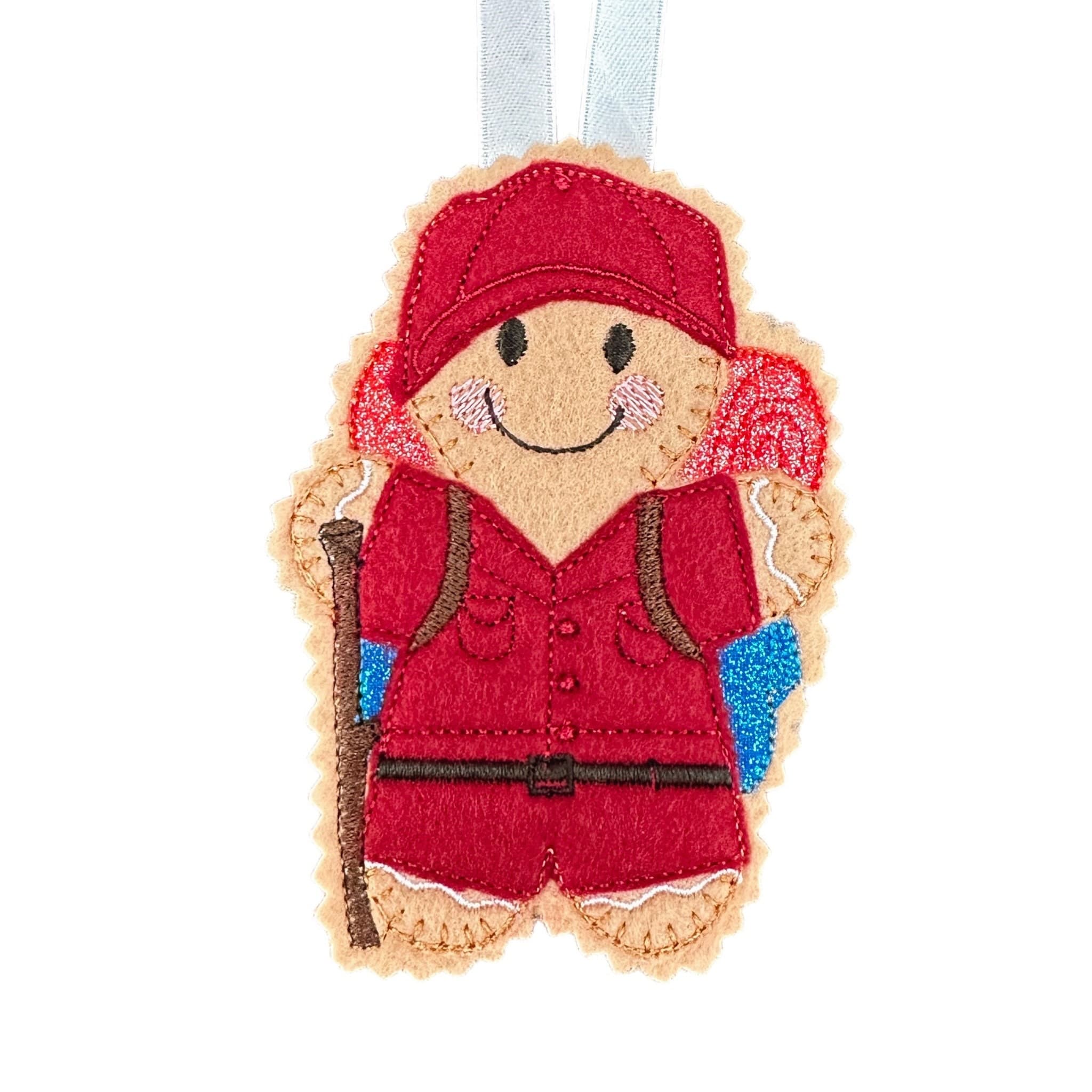 Rambler Gingerbread Man Felt Decoration — image 2