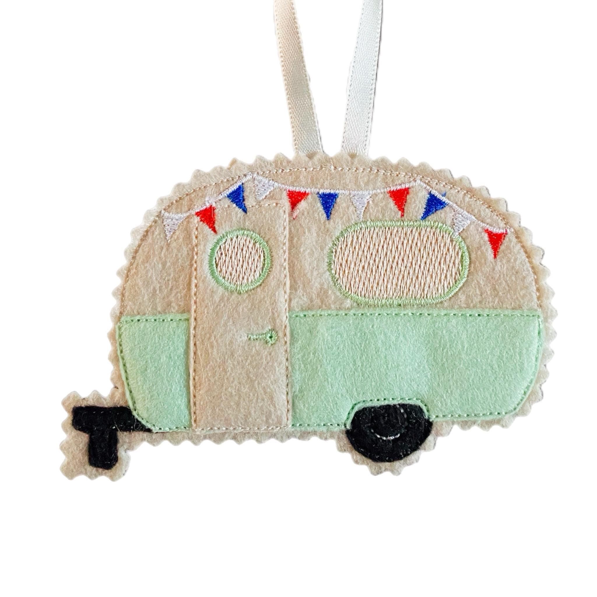 Vintage Caravan Felt Hanging Decoration — image 3