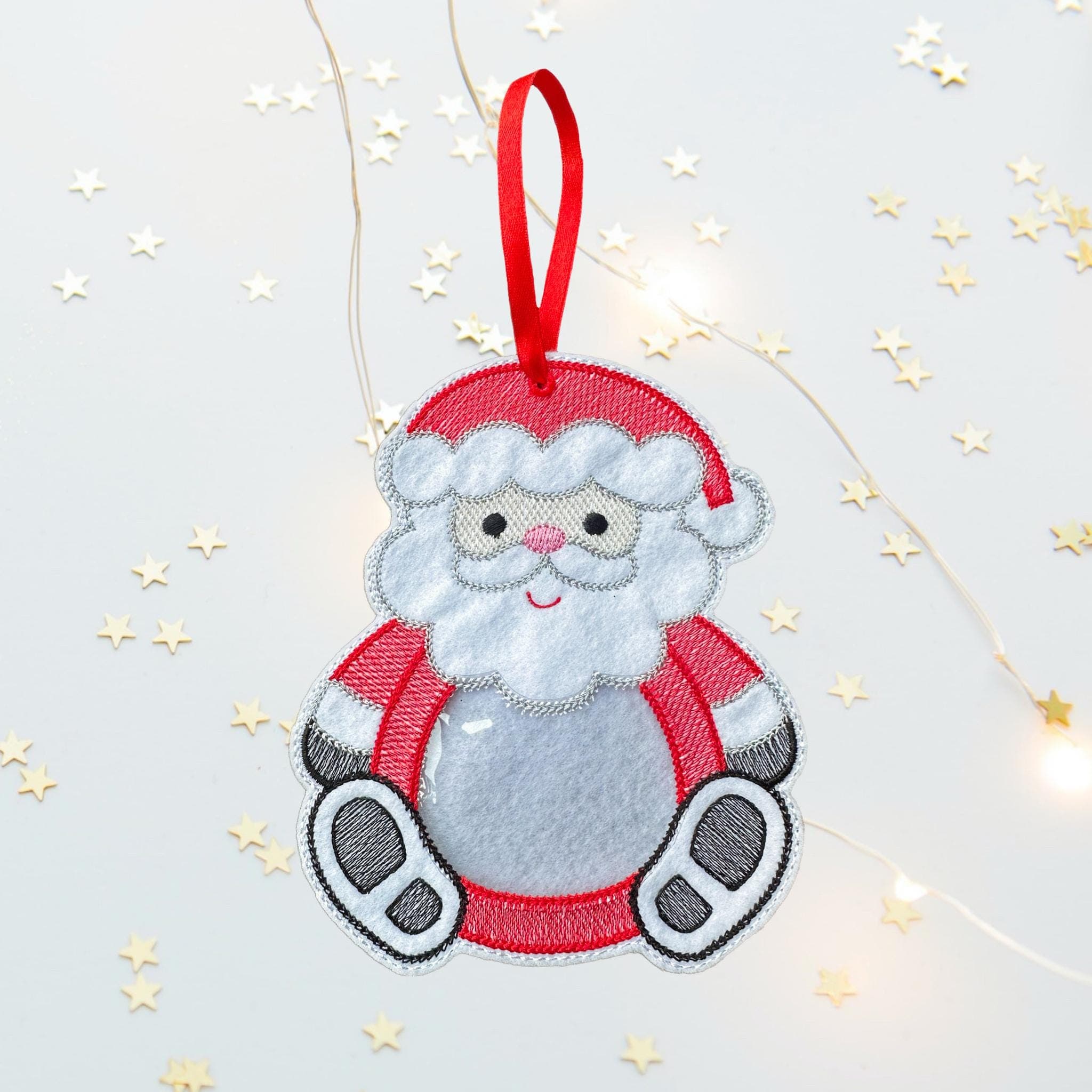 Santa Claus Felt Treat Bag – Christmas Sweet Holder