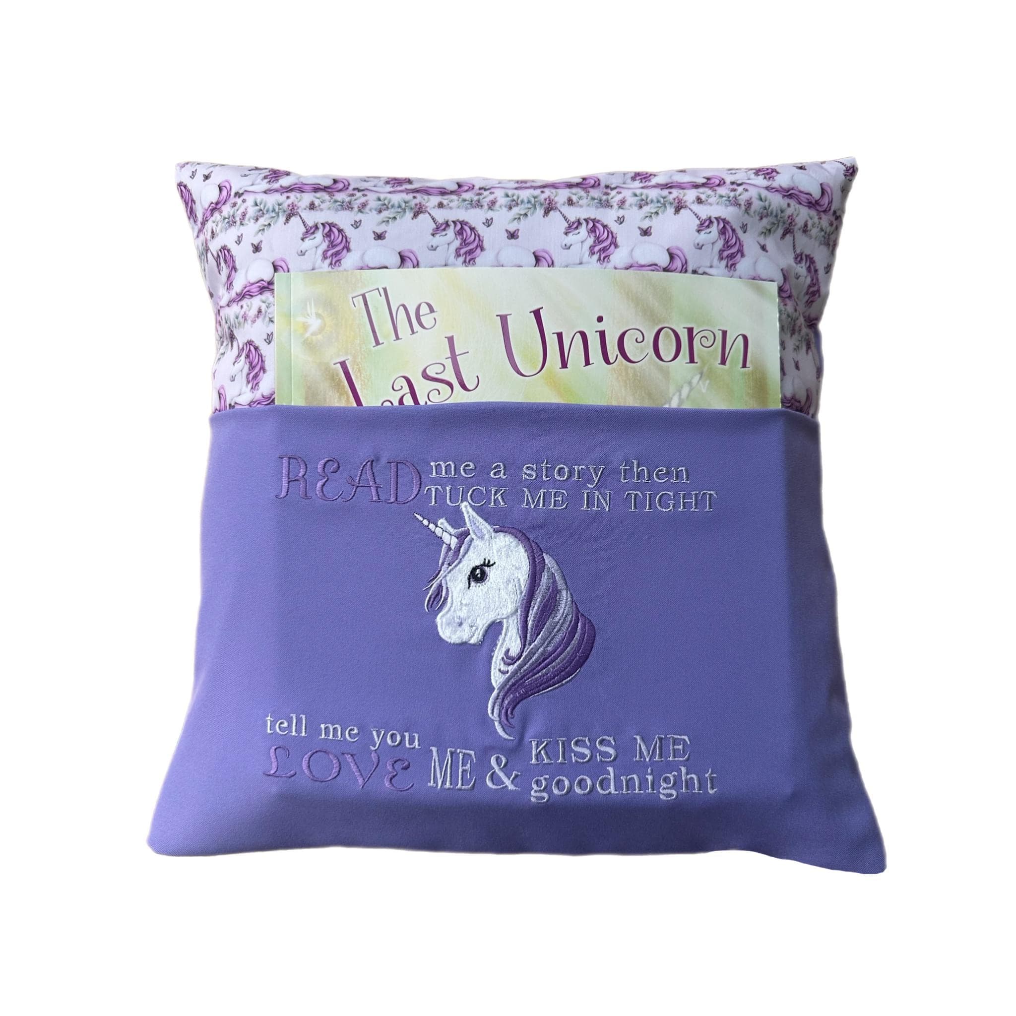 Unicorn Reading Pillow / Book Cushion — image 4