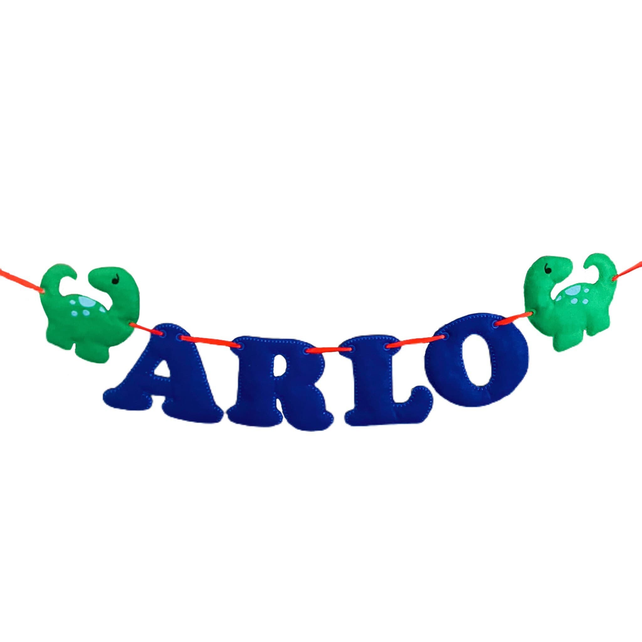 Dinosaur Personalised Felt Banner / Bunting — image 3
