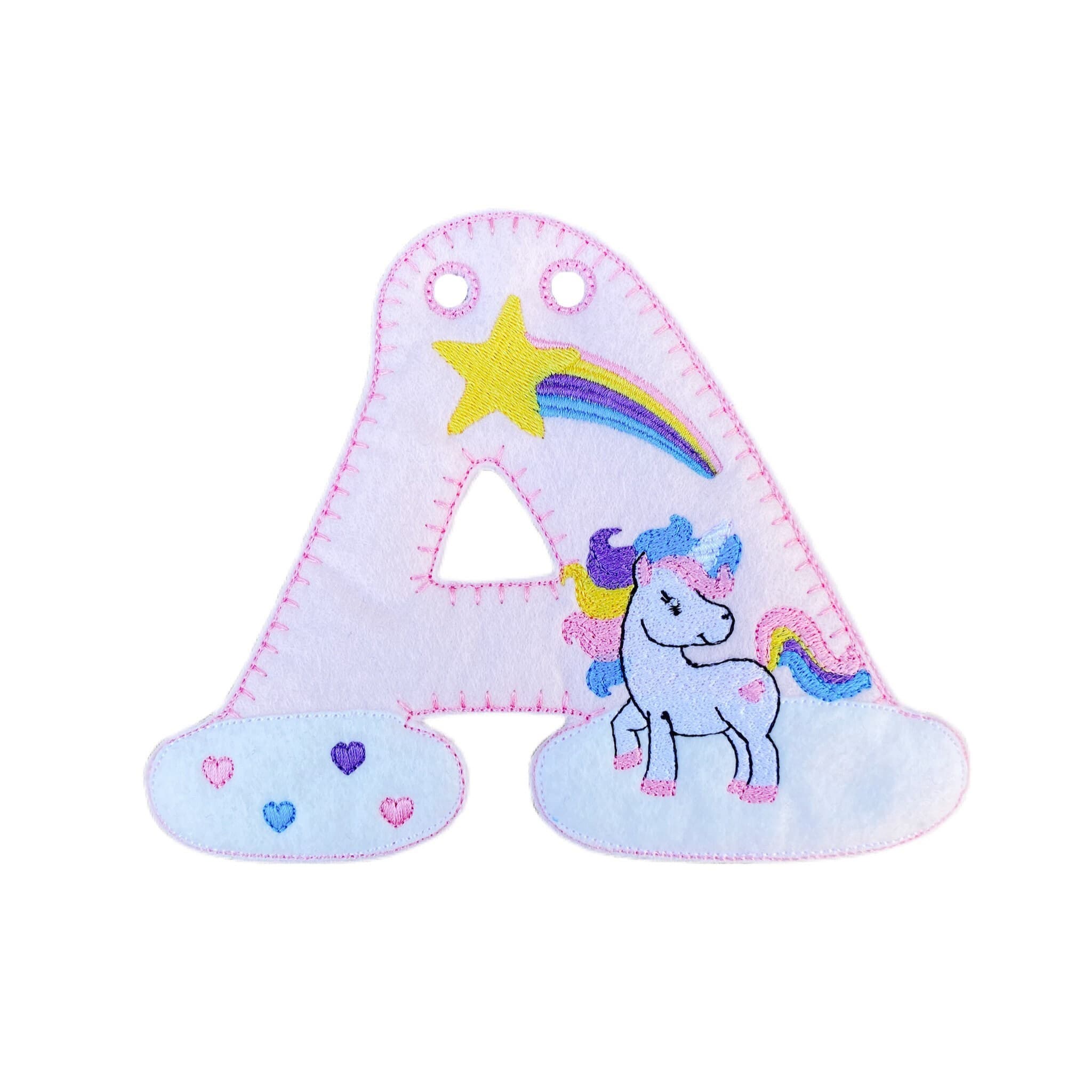 Unicorn Personalised Felt Banner / Bunting — image 7