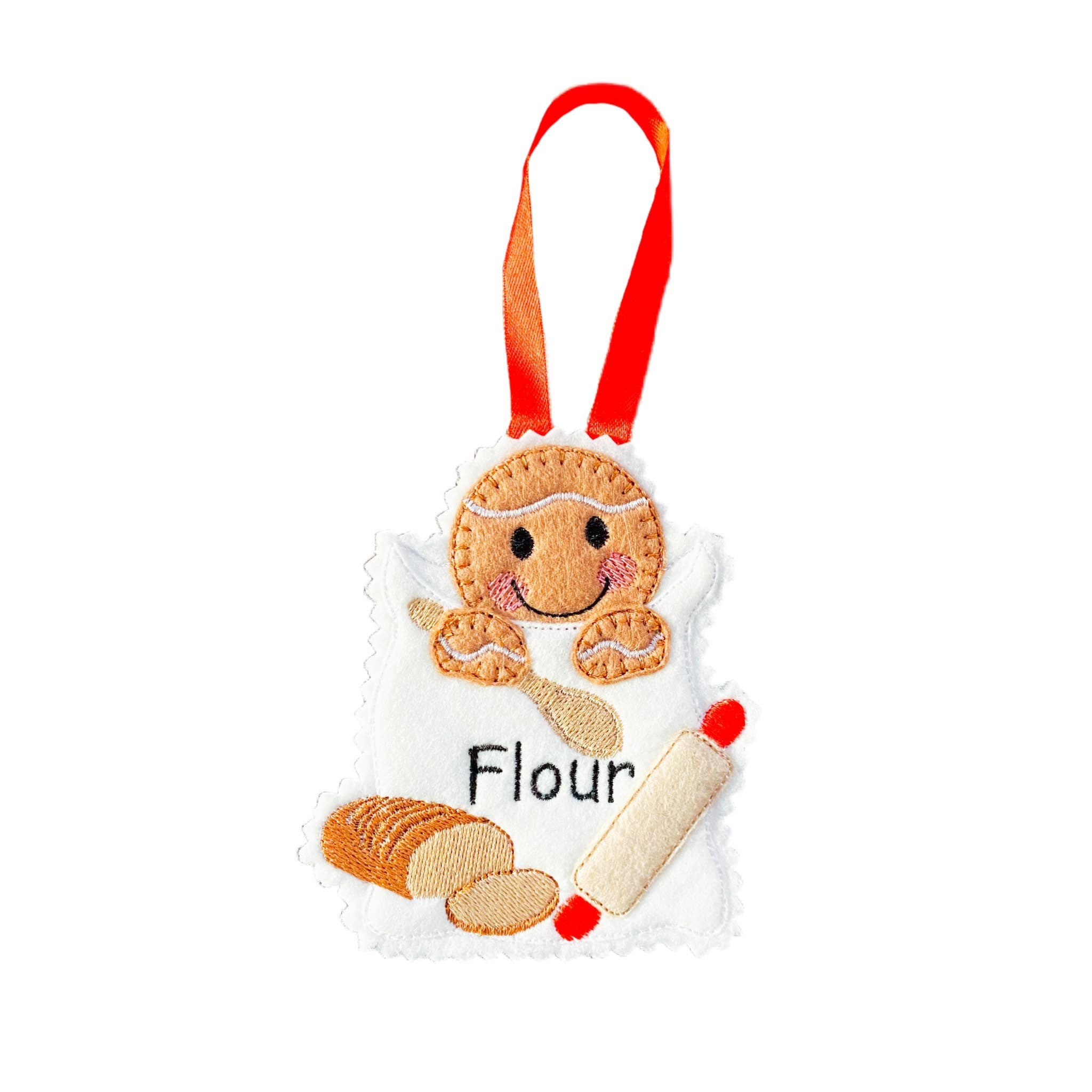 Baking / Cooking/Cake Maker Gingerbread Man Felt Decoration