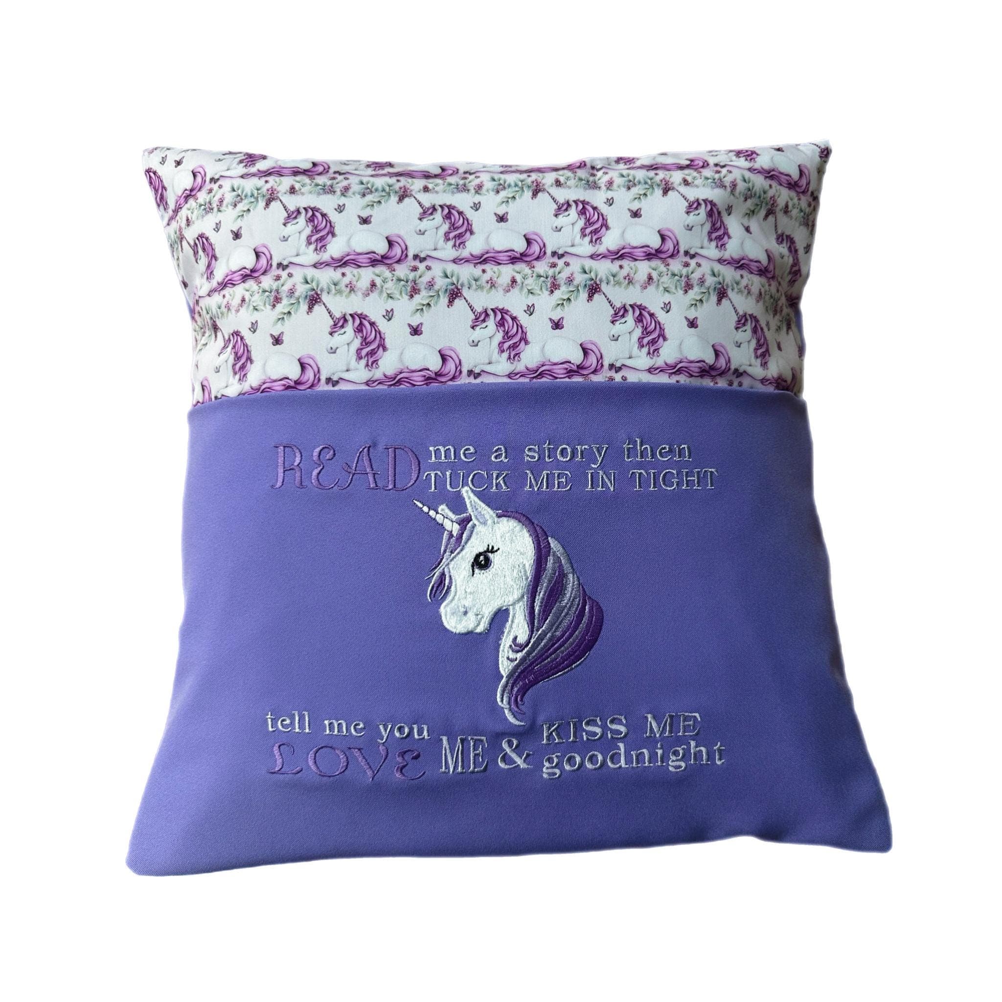 Unicorn Reading Pillow / Book Cushion