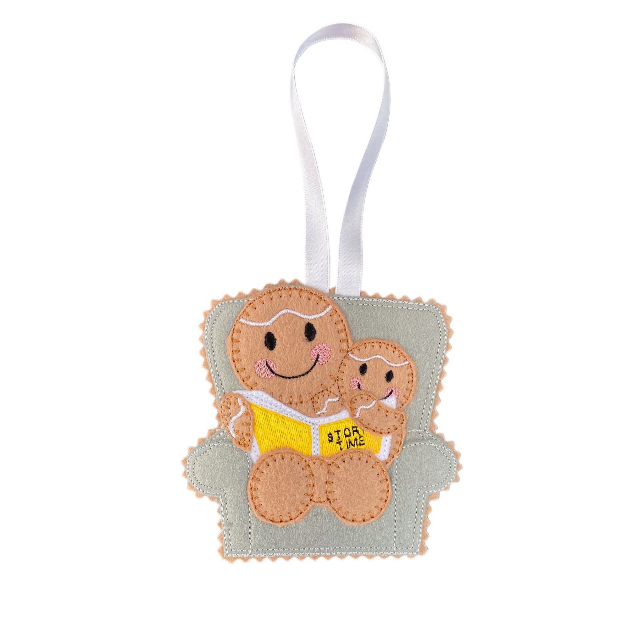 Story time Gingerbread Man Felt Decoration