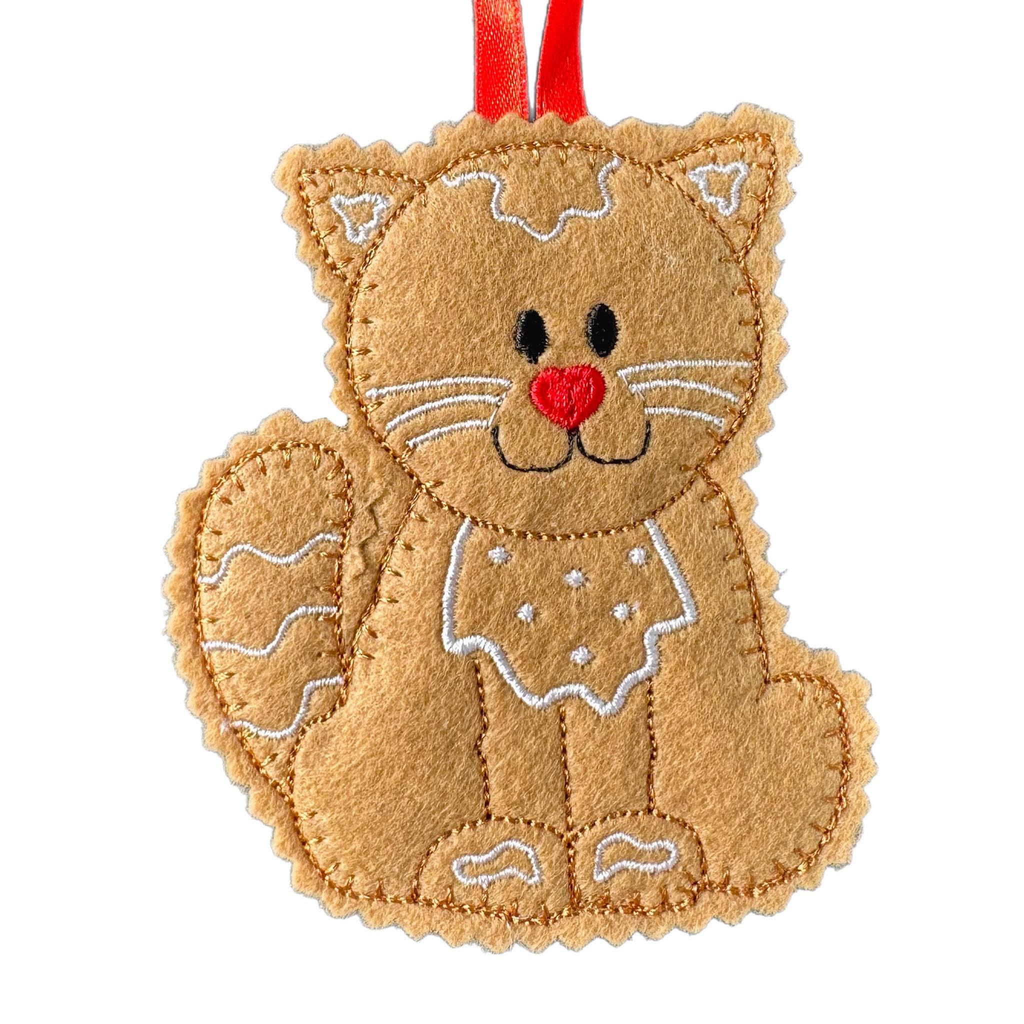 Cat Gingerbread Decorations – Choice of Two Designs — image 2