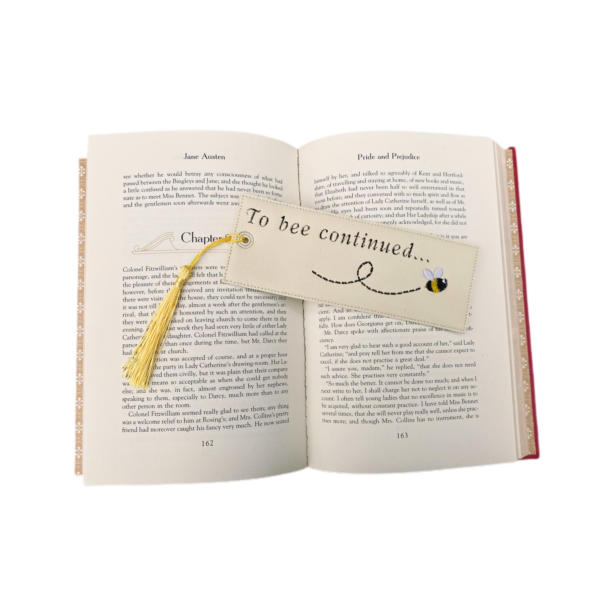 To Bee Continued Bookmark