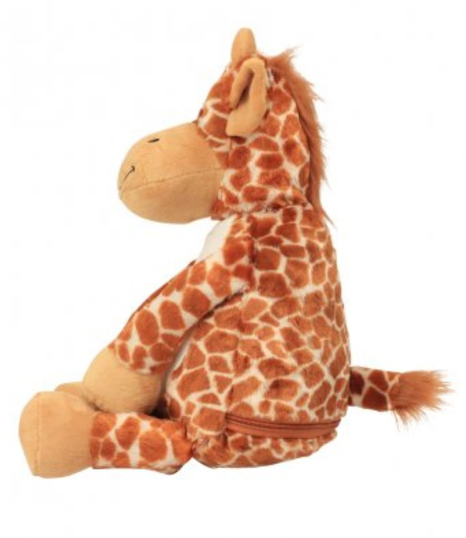 Giraffe Personalised Soft Toy,  Personalised Embroidered Teddy, Custom bear, girl / boy birthday gift. — image 3