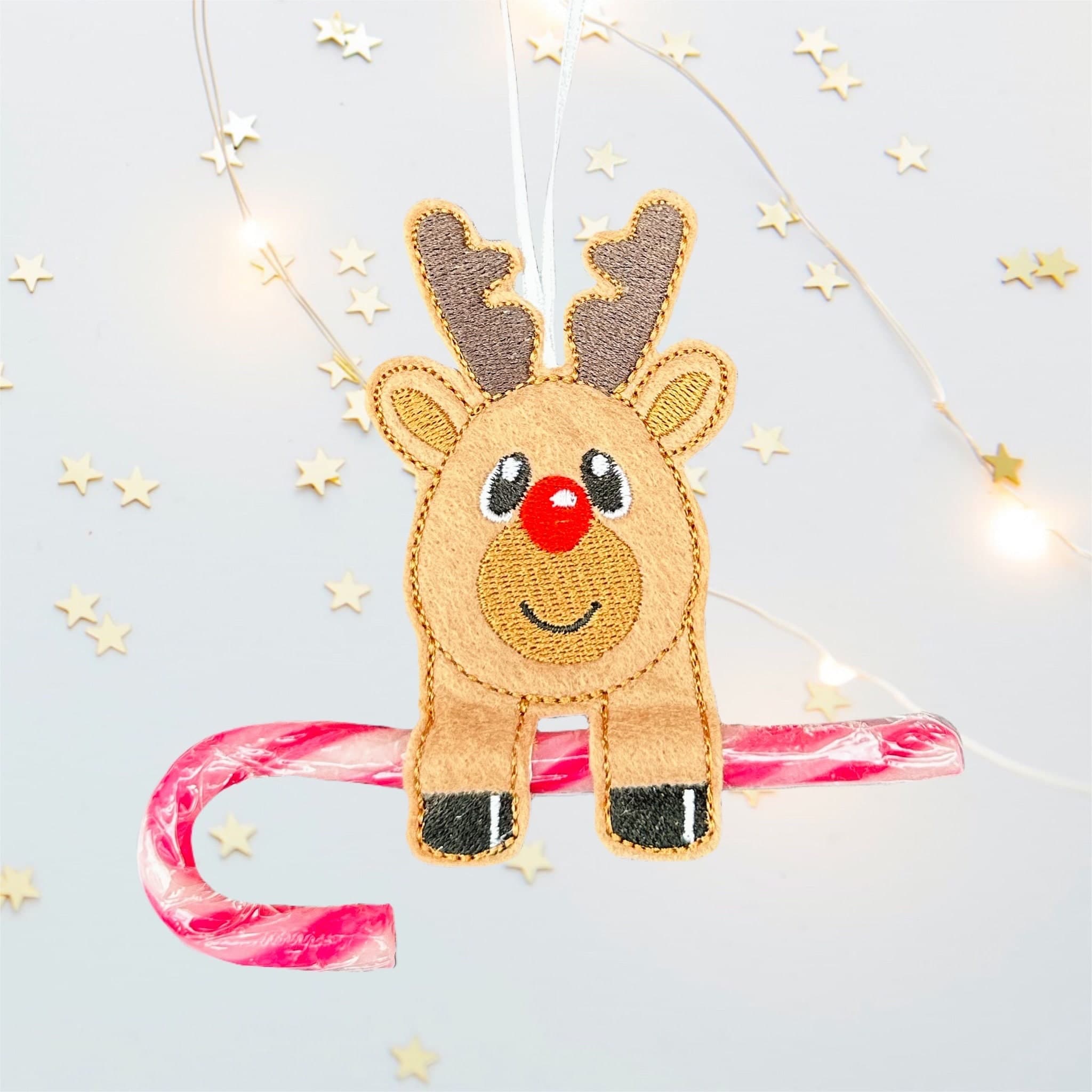 Reindeer Candy Cane Holder