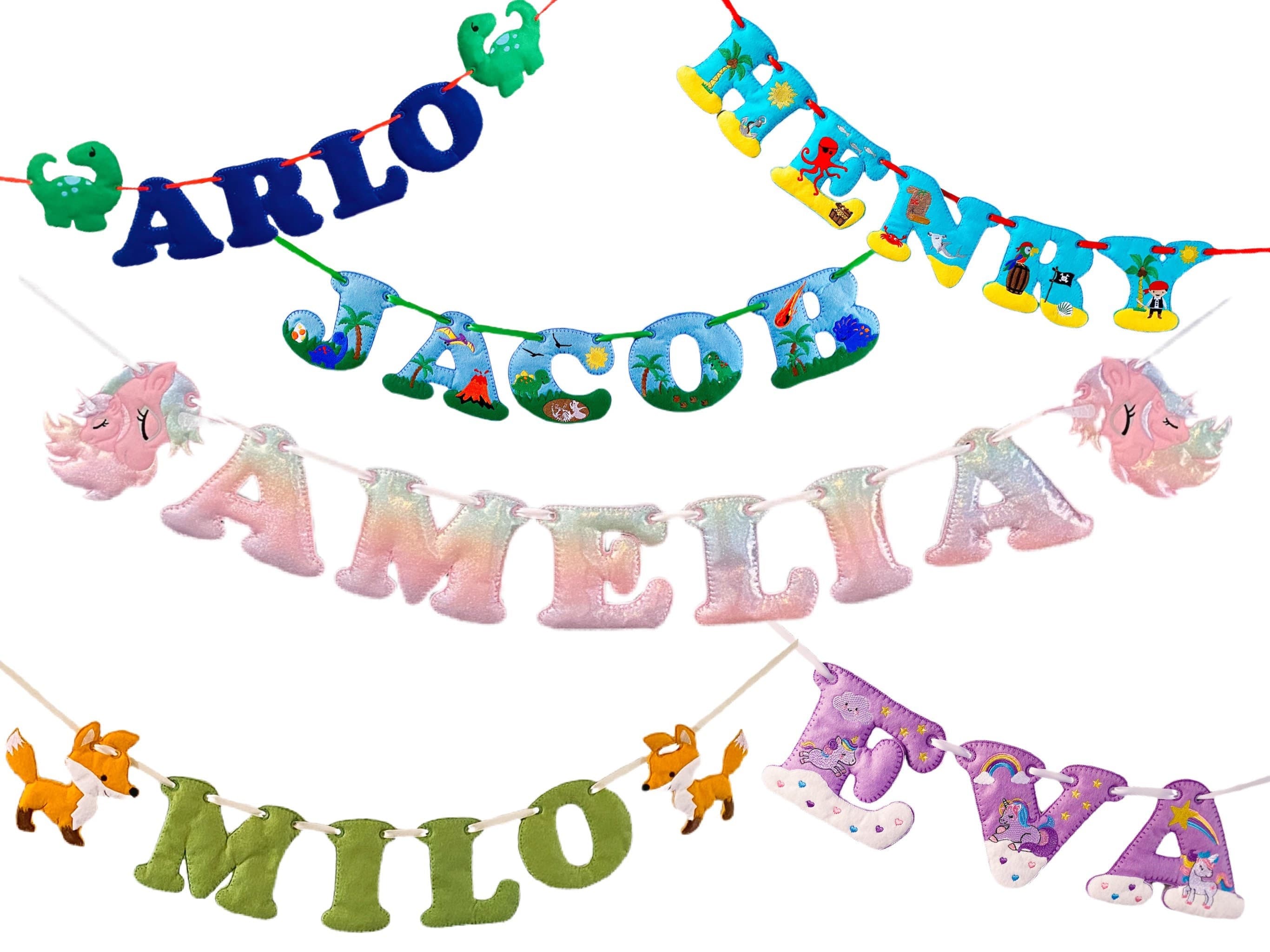 Dinosaur Personalised Felt Banner / Bunting — image 2