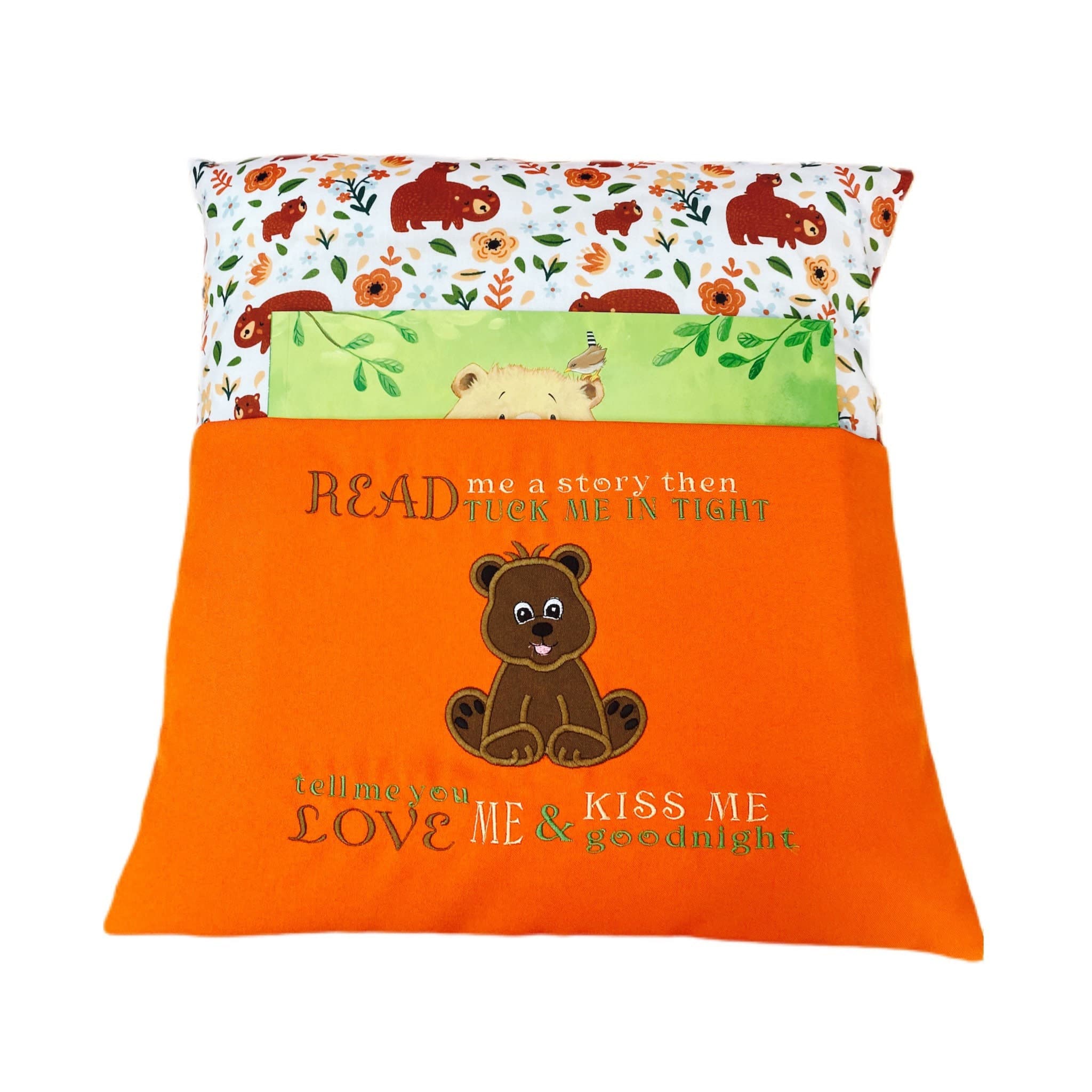 Bear Reading Book Cushion — image 2