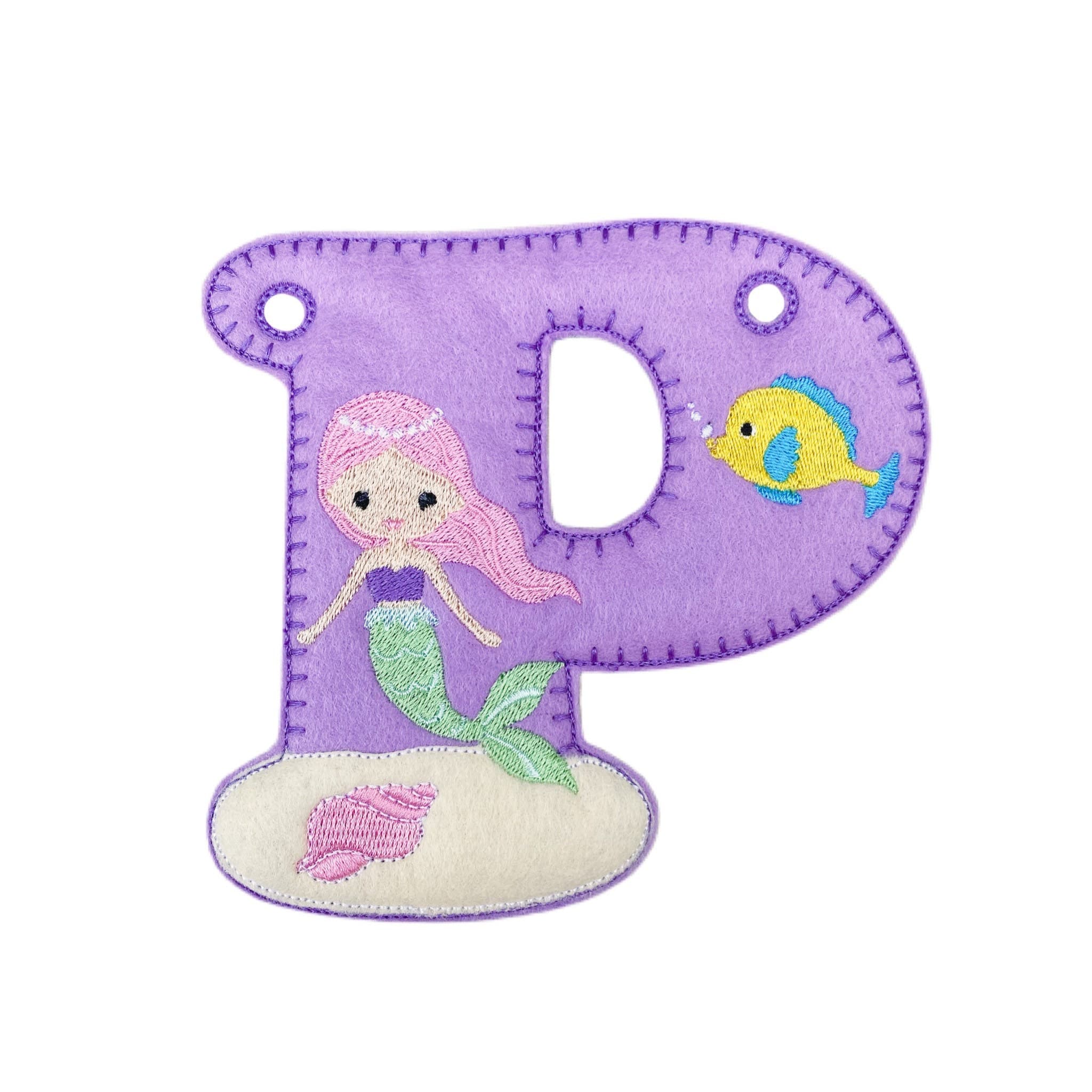 Mermaid Personalised Felt Banner / Bunting — image 4