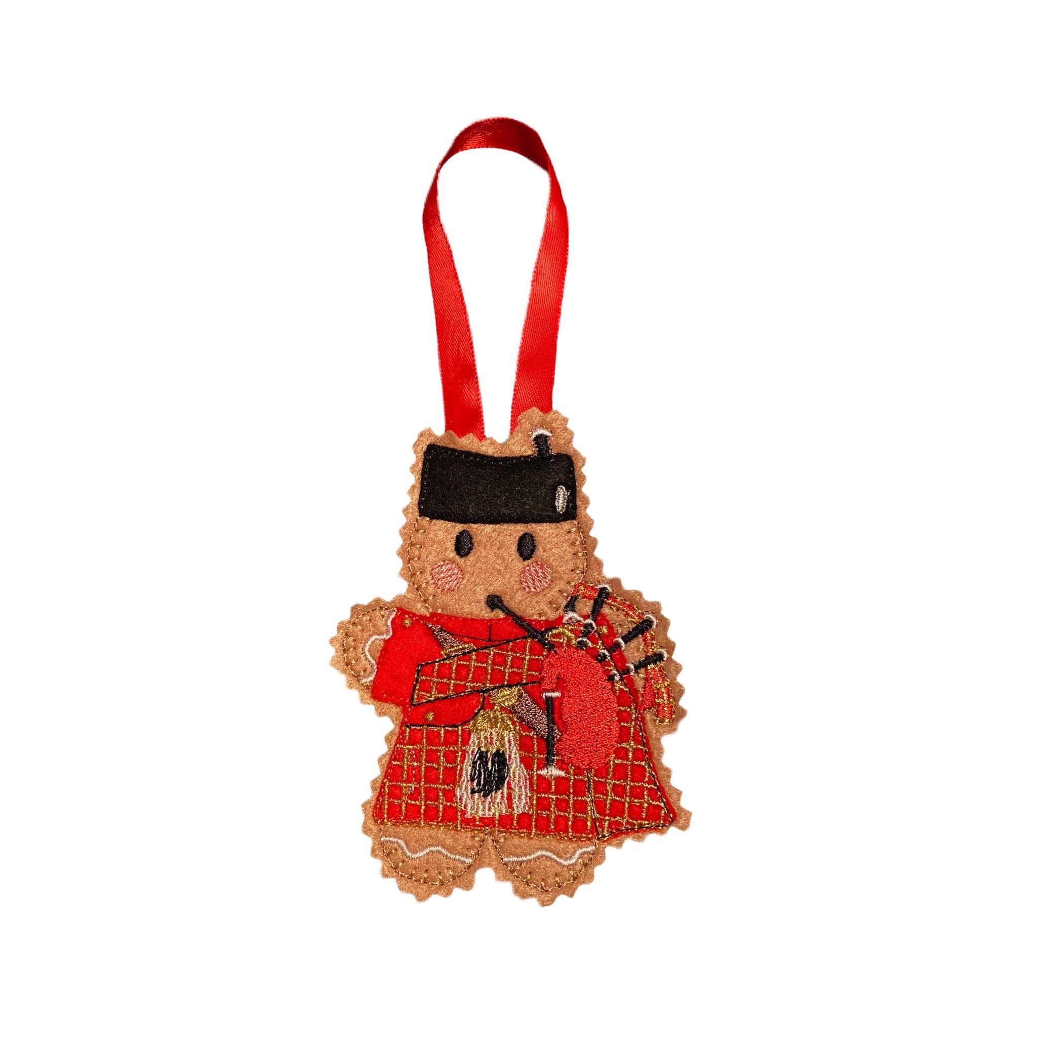 Scott’s Piper Gingerbread Man Felt Decoration