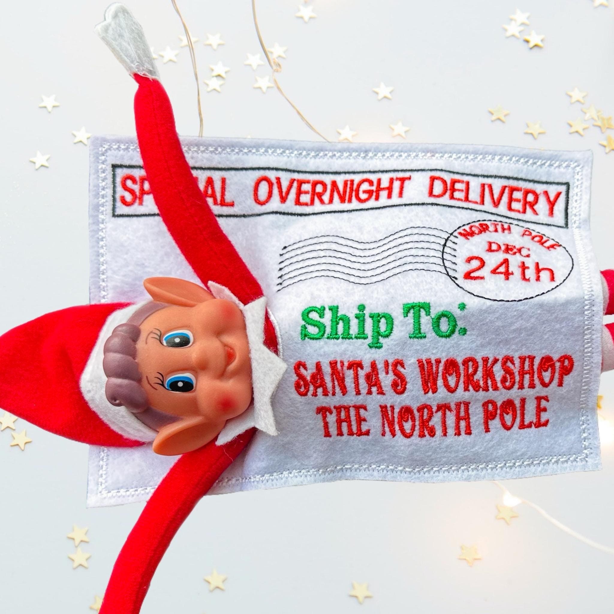 Elf Return Envelope, Elf Mail Accessory — image 2