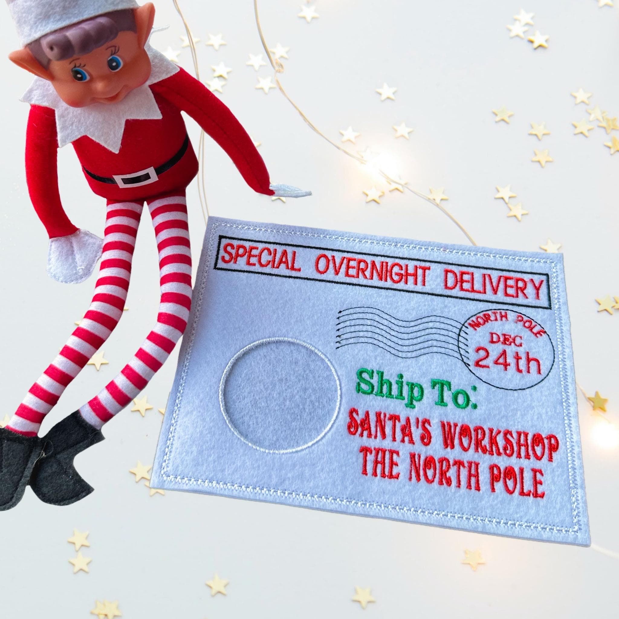 Elf Return Envelope, Elf Mail Accessory — image 4