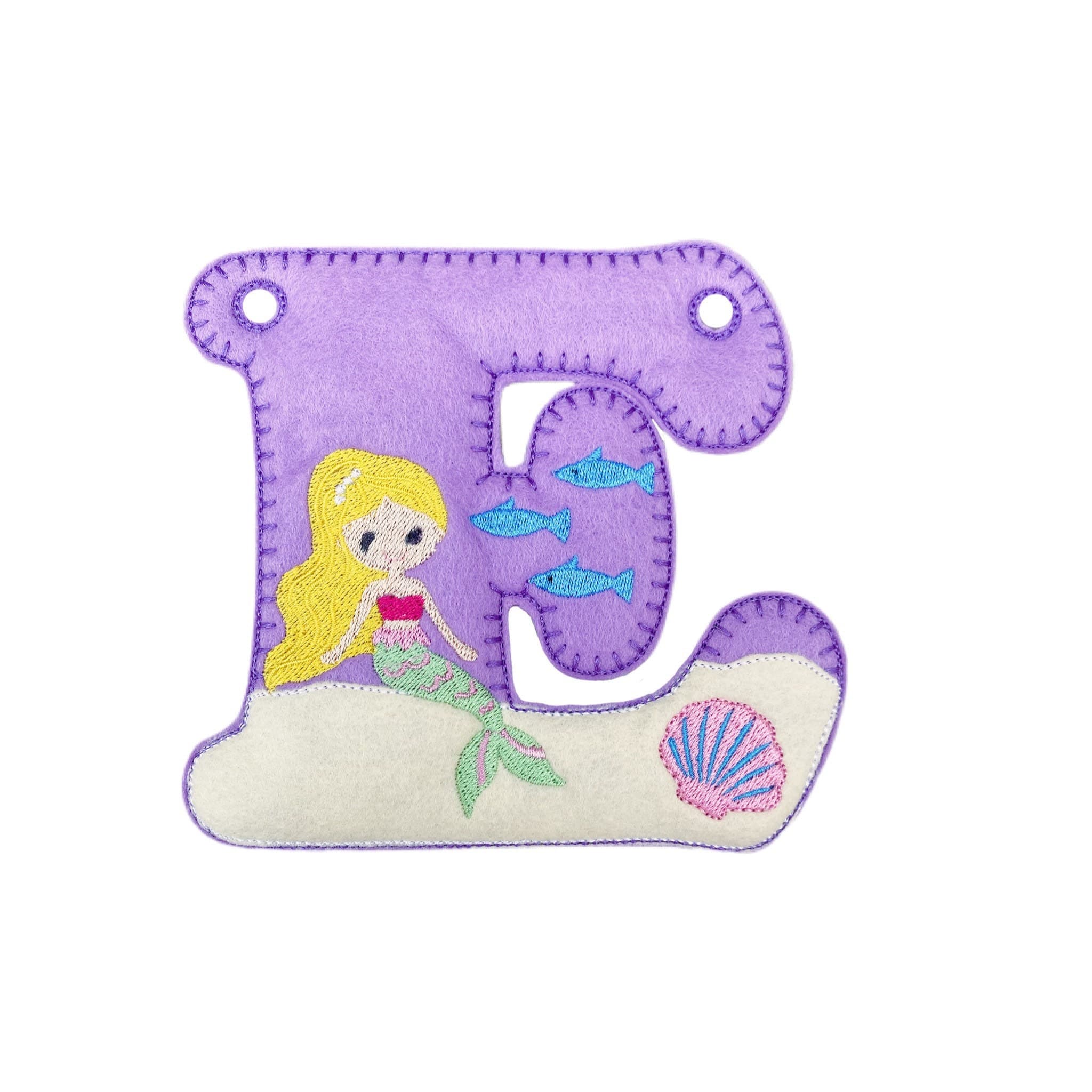 Mermaid Personalised Felt Banner / Bunting — image 7