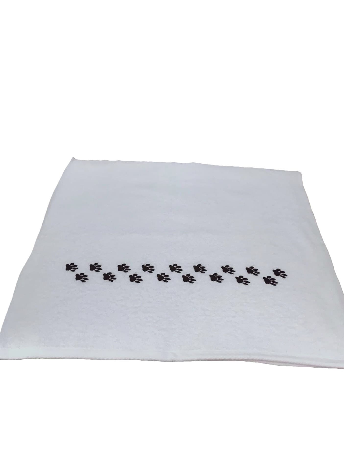 Paw Print Embroidered Hand Towels - Dog Lover Gift (Set of 2) — image 4