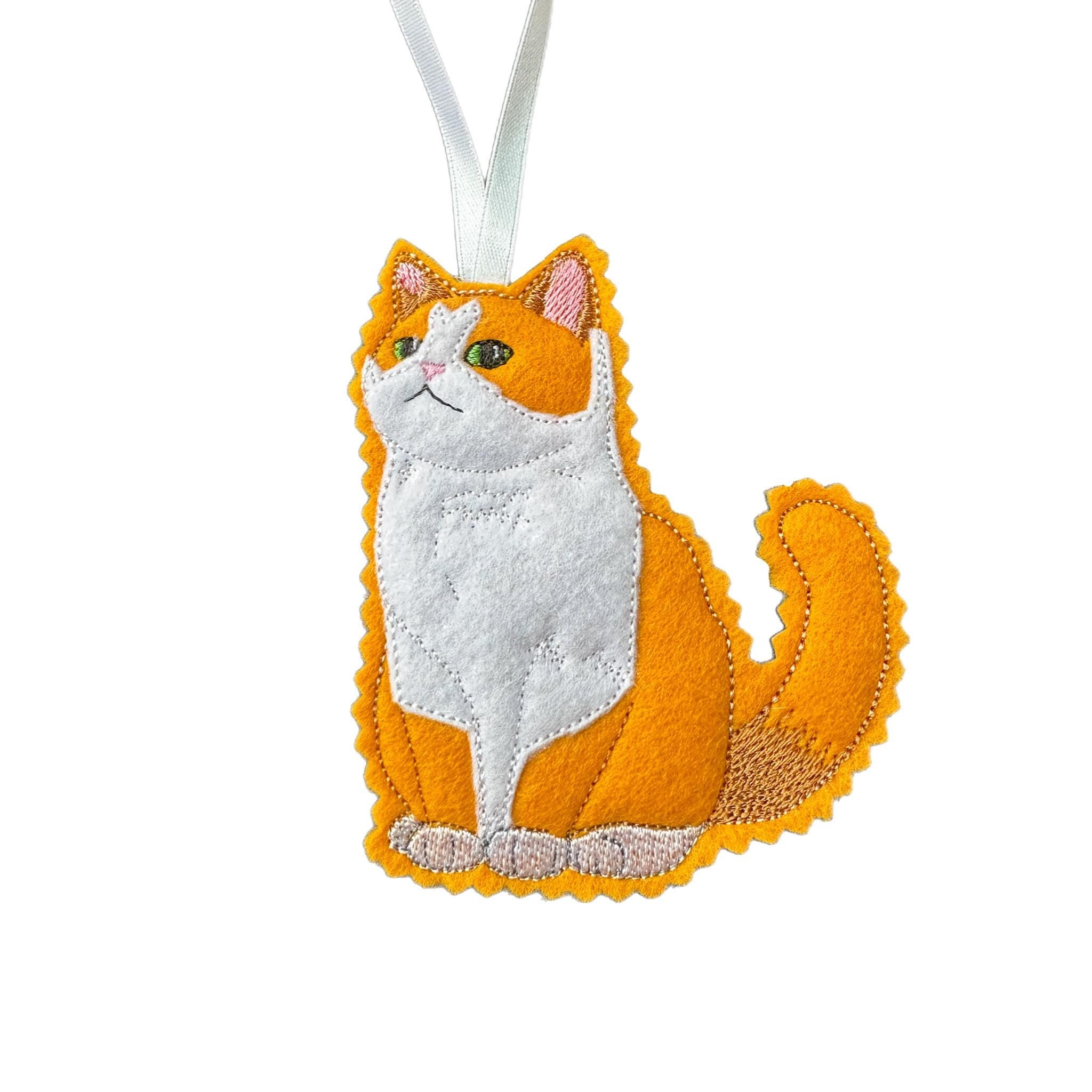 Cat Felt Hanging Decoration - Cat lover GIft — image 7