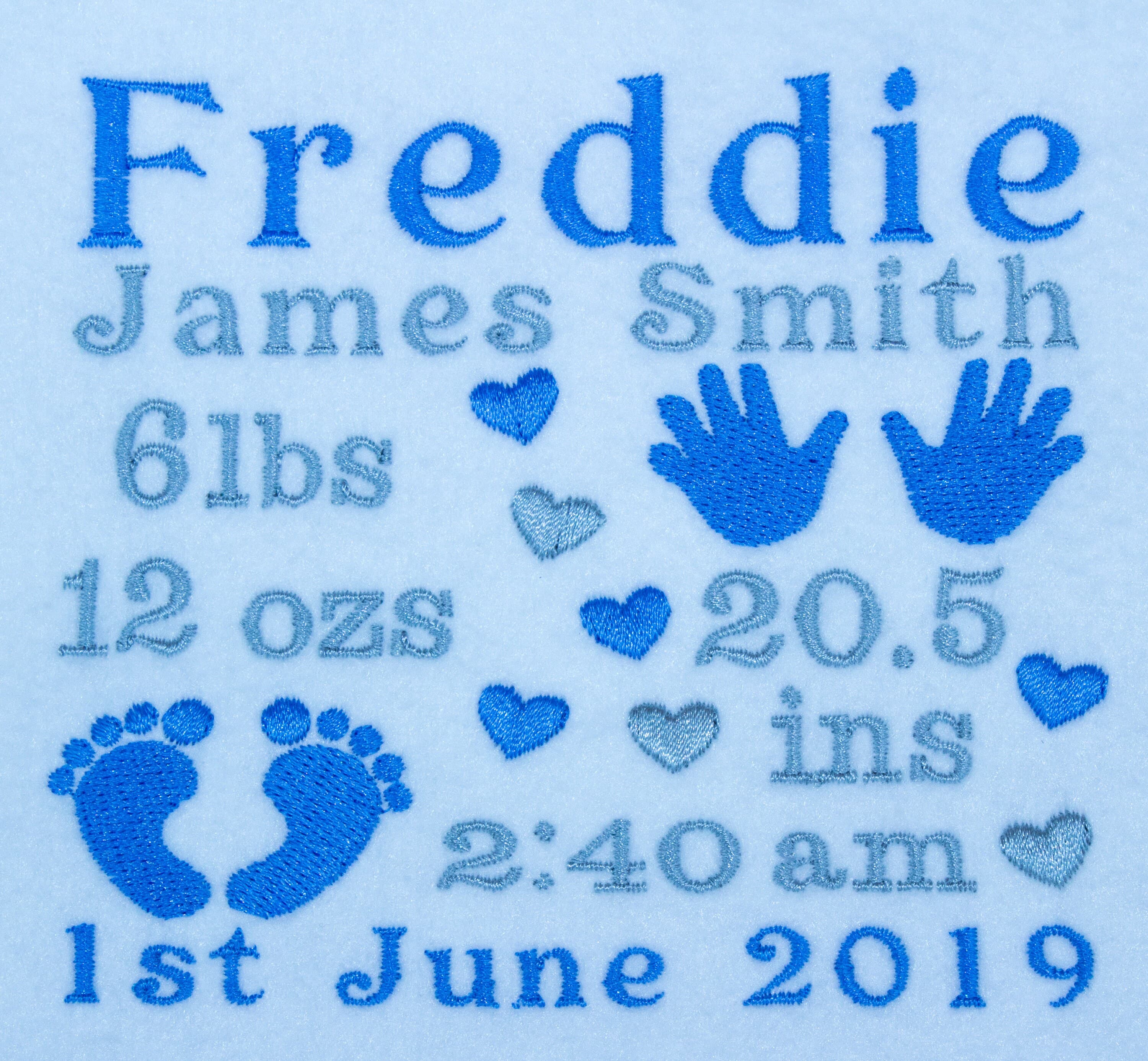 Embroidered Elephant Plush: Personalized Teddy Bear, Keepsake Gift — image 4