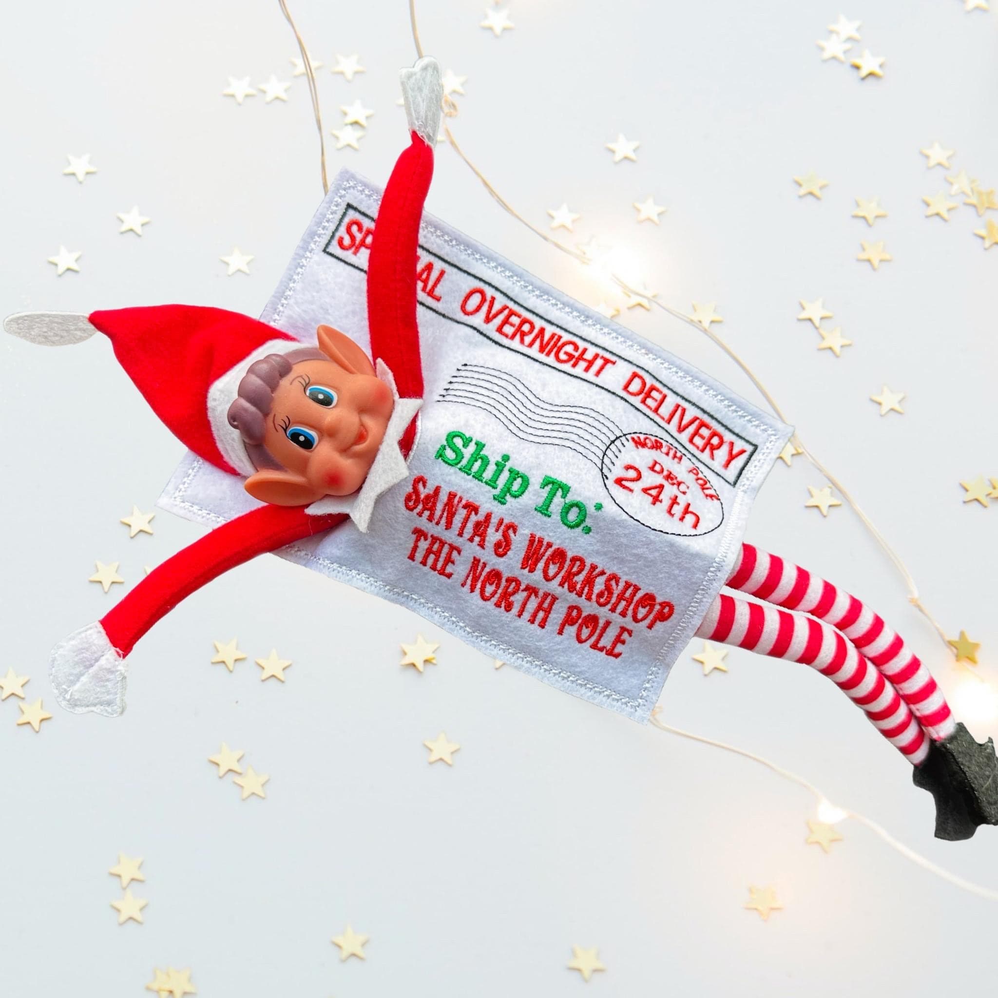 Elf Return Envelope, Elf Mail Accessory