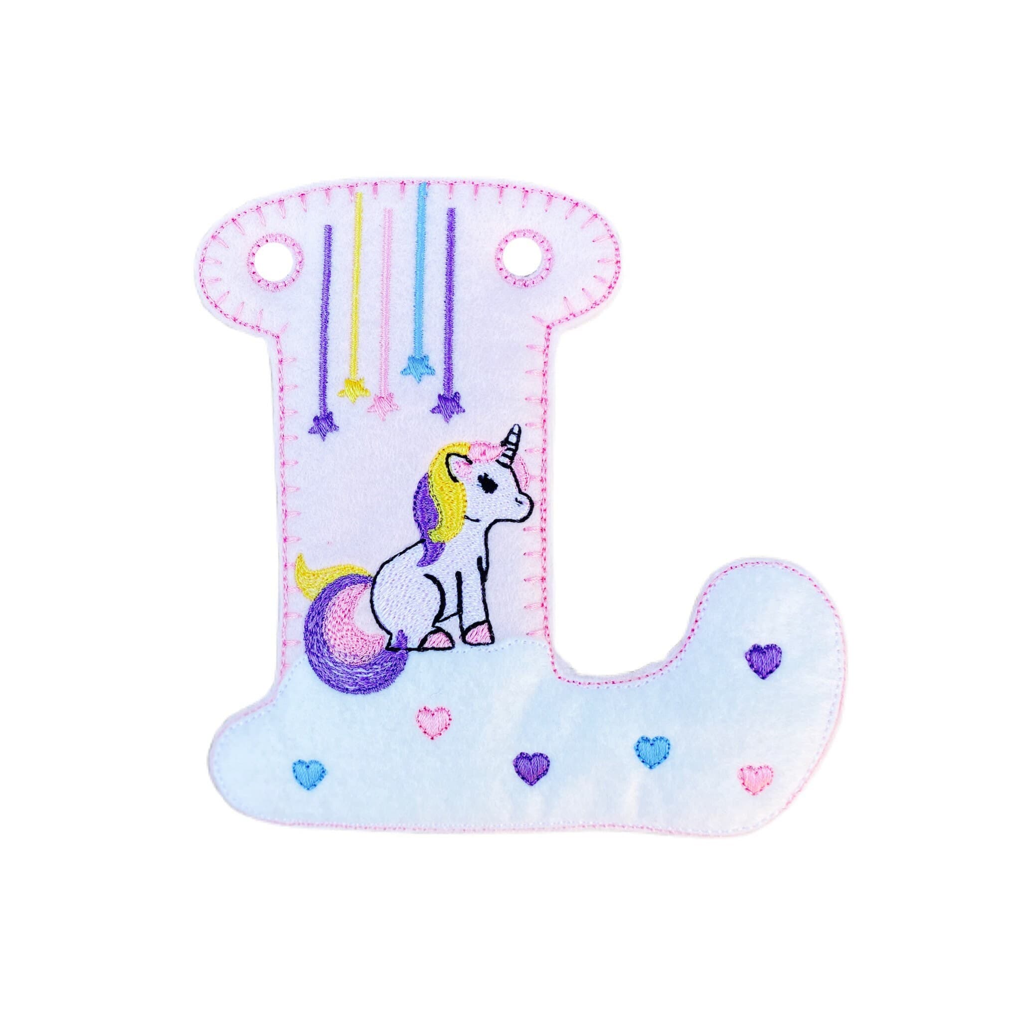 Unicorn Personalised Felt Banner / Bunting — image 3