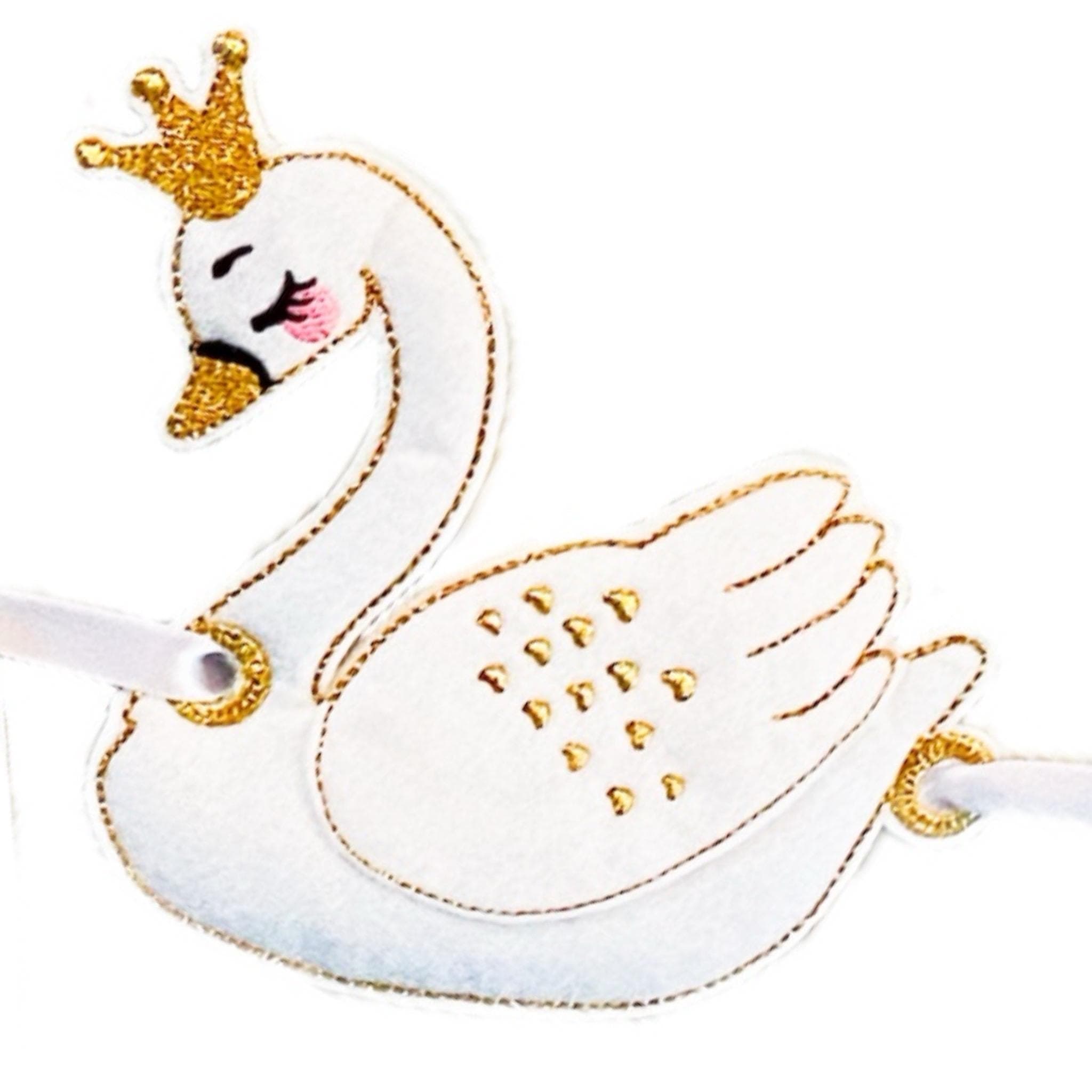 Swan Princess Personalised Felt Banner / Bunting — image 3