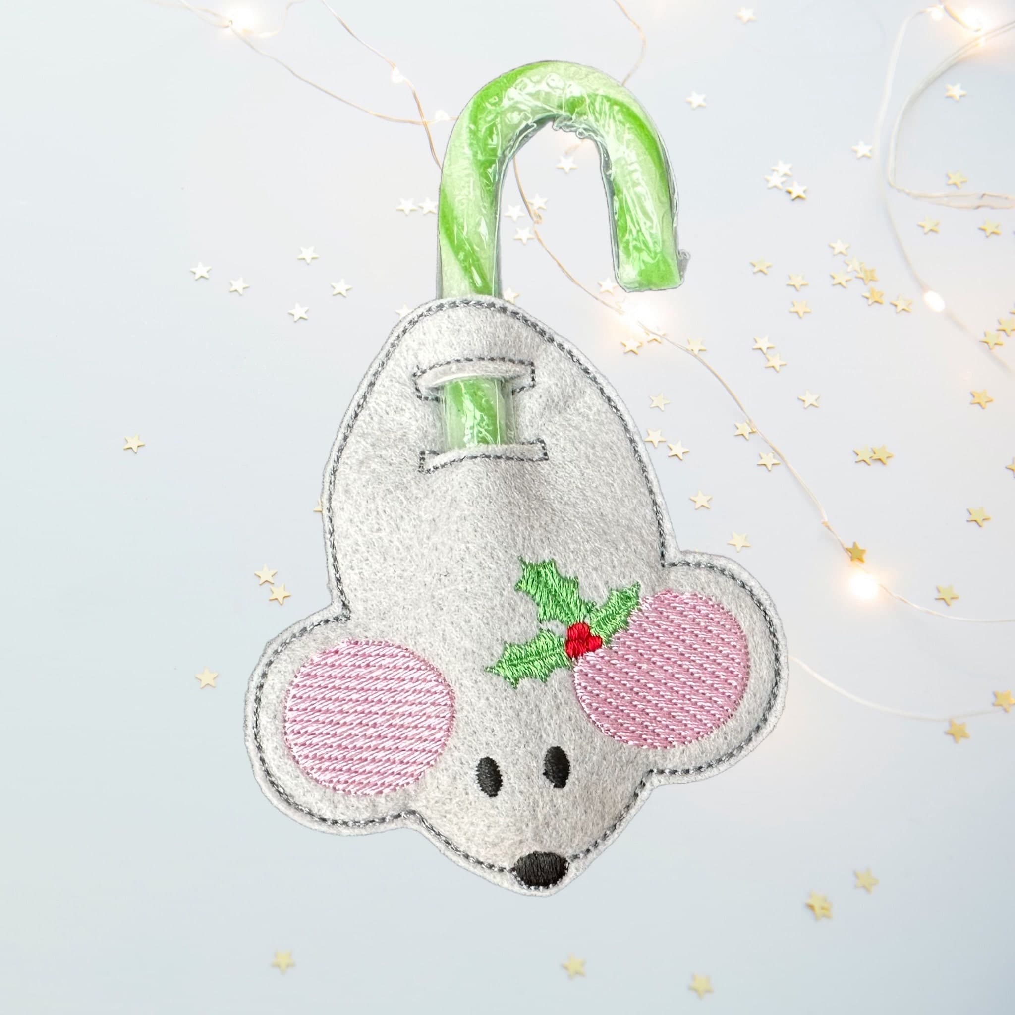 Christmas Mouse Candy Cane Holder — image 2